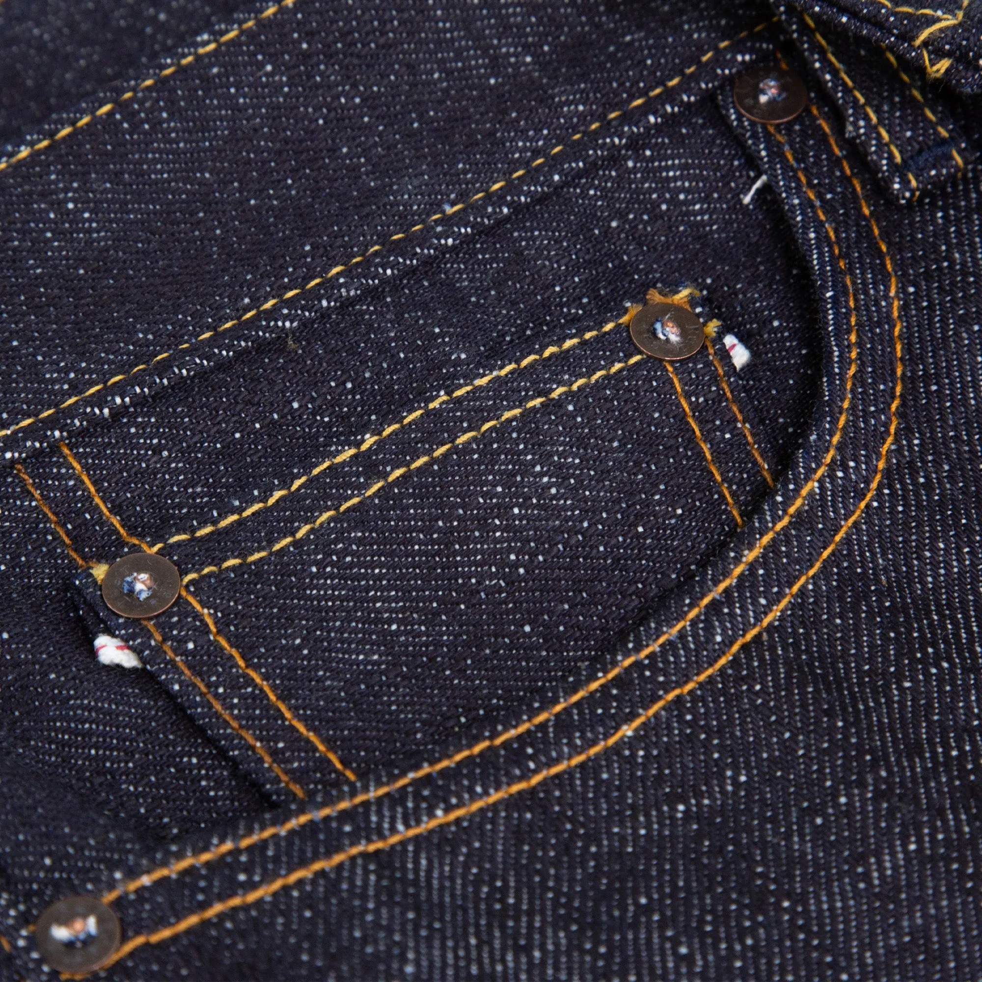 Rebels X120 Modern Straight Leg 20 Oz Heavy Japanese Indigo Slub Selvedge sold by Railcar product image thumbnail 5