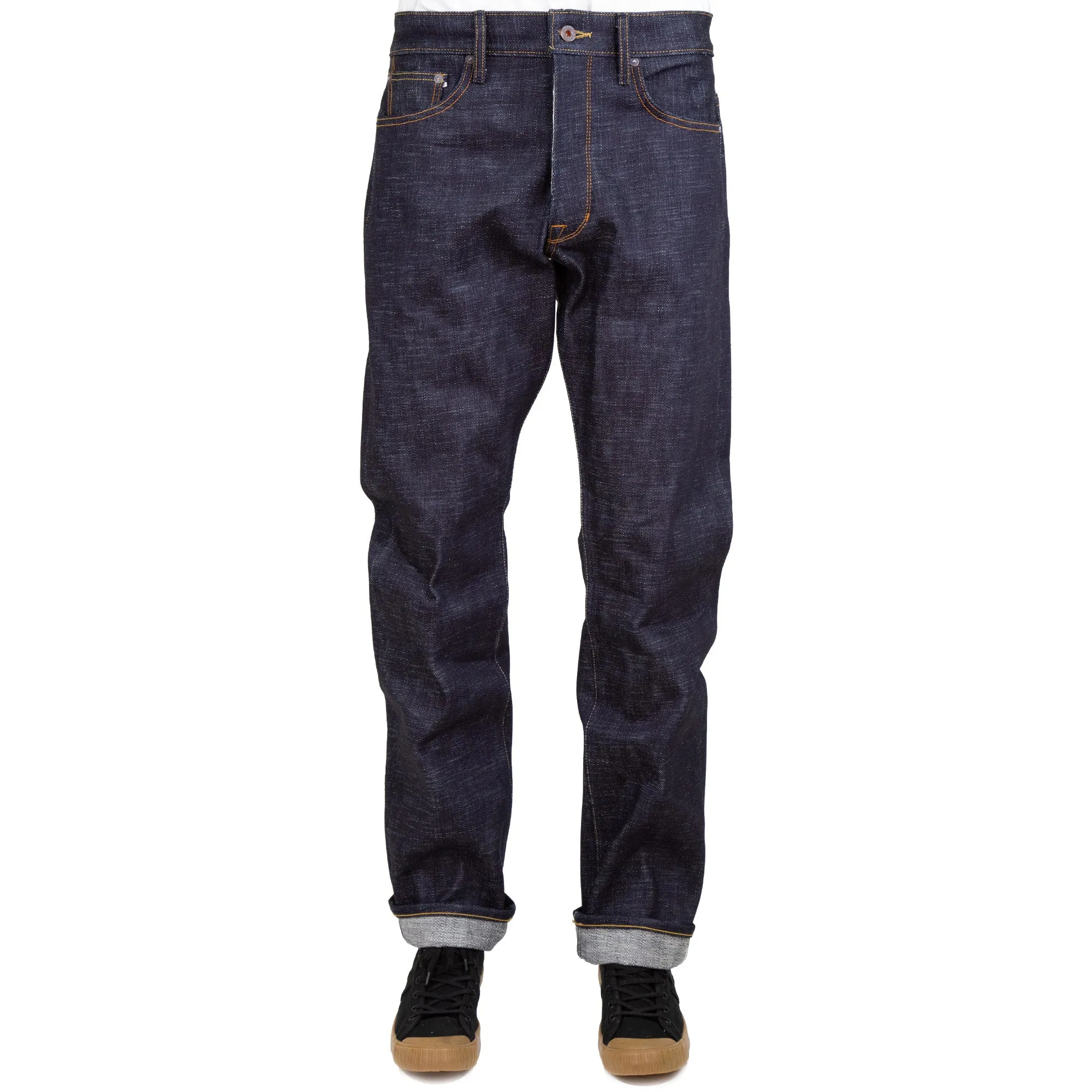 Rebels X120 Modern Straight Leg 20 Oz Heavy Japanese Indigo Slub Selvedge sold by Railcar