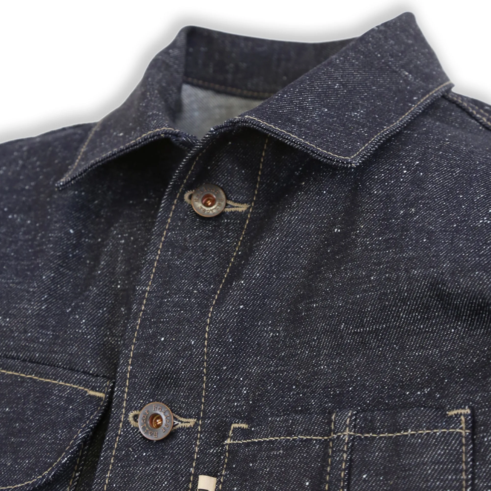 Chore Coat Japanese Nep Denim sold by Railcar product image thumbnail 5