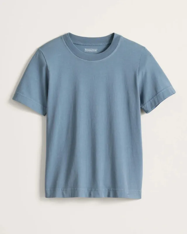 Pendleton Women's Deschutes Tee Stormy Blue - TB360-87470 sold by Railcar