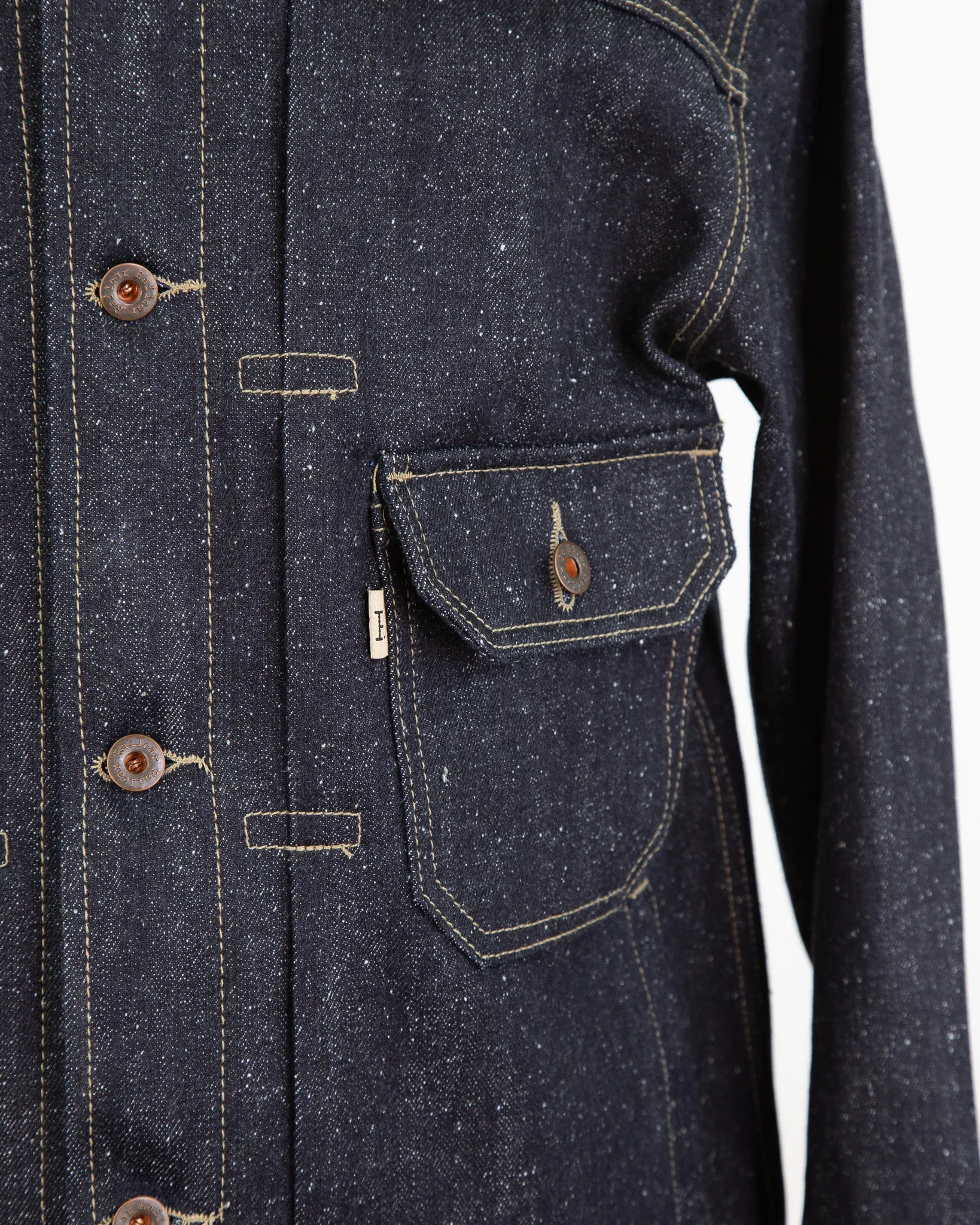 Type 2 X123 15 Oz Super Nep Indigo Selvedge sold by Railcar product image thumbnail 4