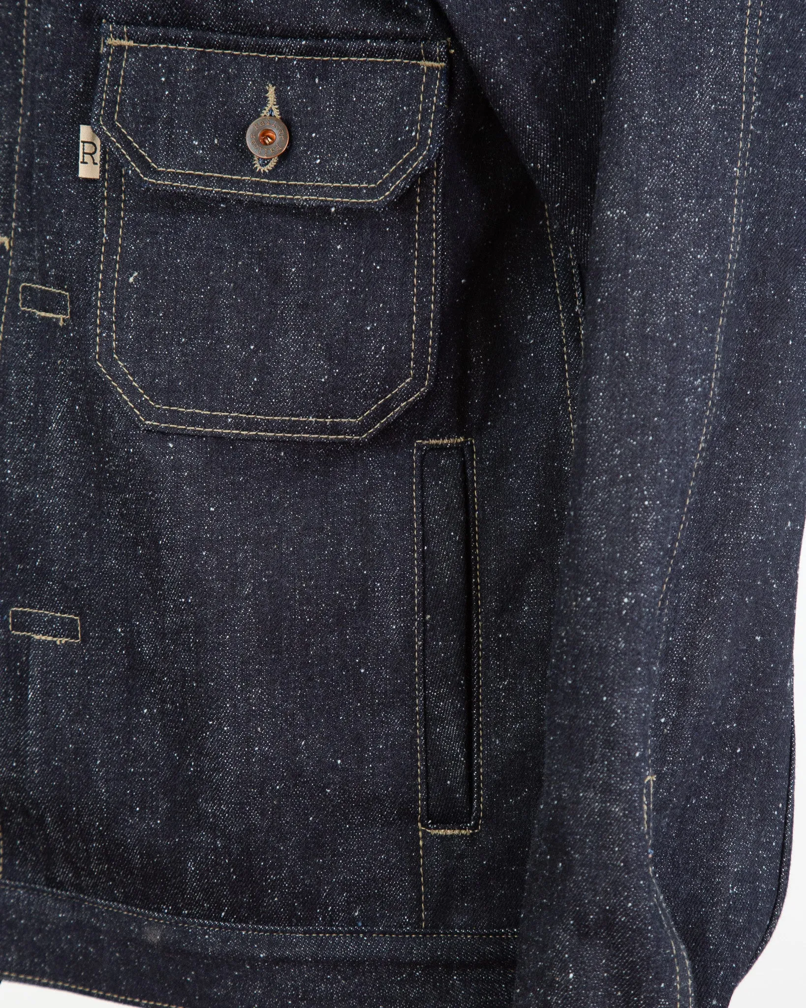 Type 2 X123 15 Oz Super Nep Indigo Selvedge sold by Railcar product image thumbnail 5