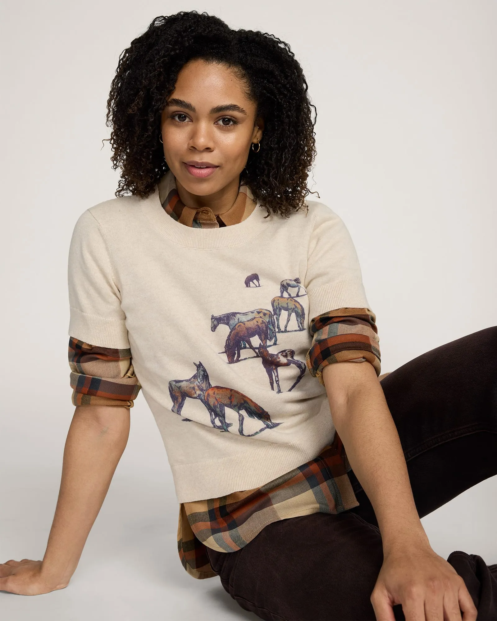 Pendleton Women's Wild Horses Sweater sold by Railcar