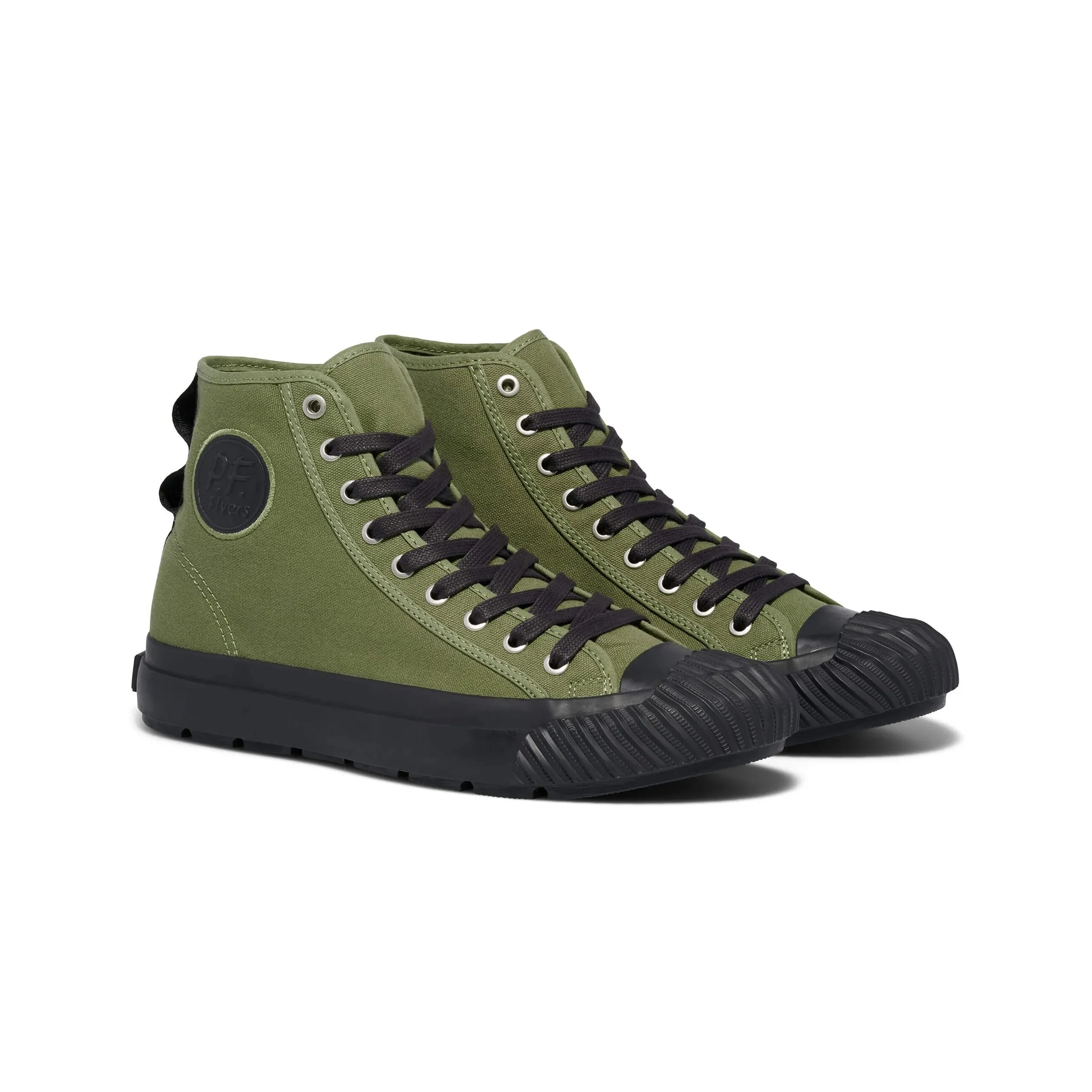 P.F. Flyers Grounder Hi Olive/Black sold by Railcar product image thumbnail 3