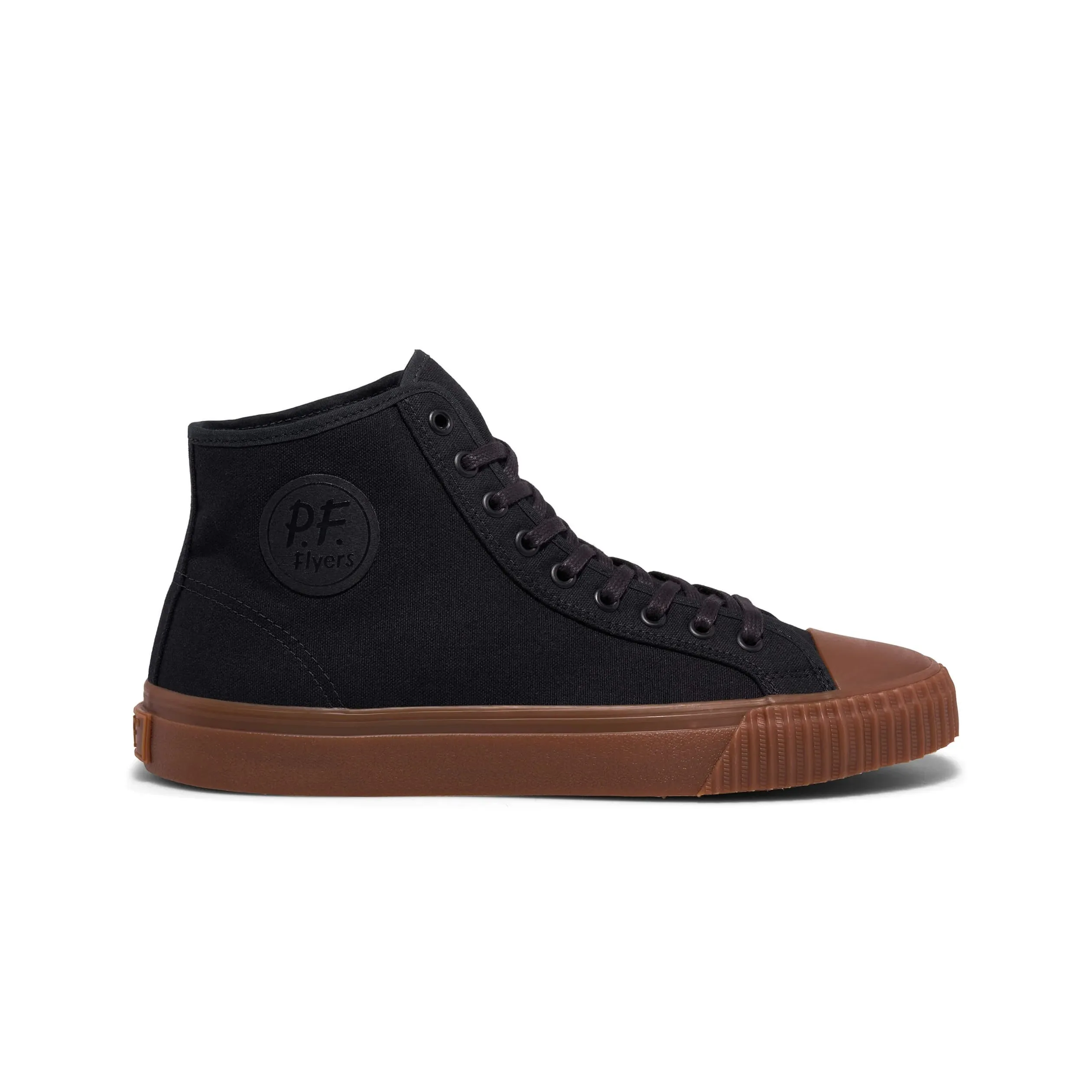 P.F. Flyers Center Hi Black/Gum sold by Railcar product image thumbnail 2