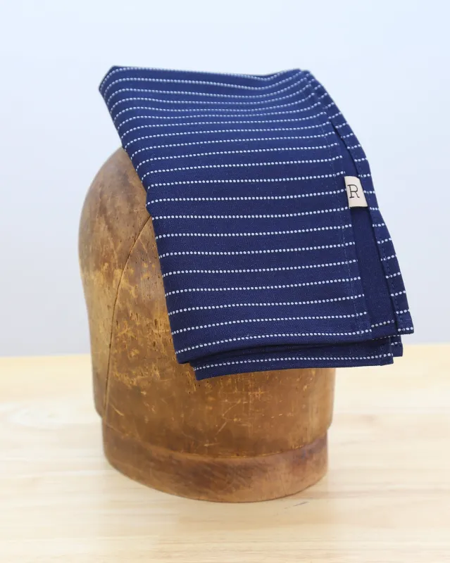 Railcar Handkerchief Indigo Wabash made by Railcar