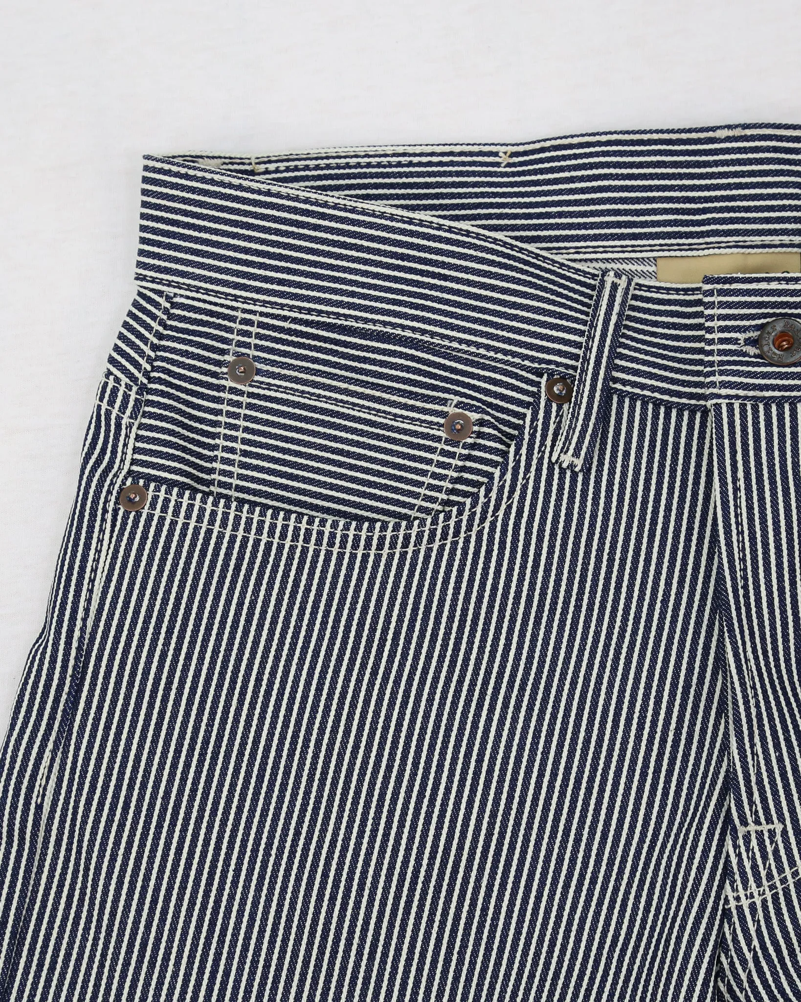 Spikes D005 Modern Straight Leg 12 Oz Cone Mills Hickory sold by Railcar product image thumbnail 3