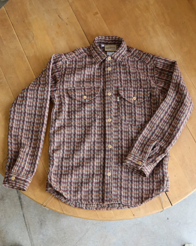 Eliminator Japanese 7 Oz Tweed-Wool Shirt made by Railcar