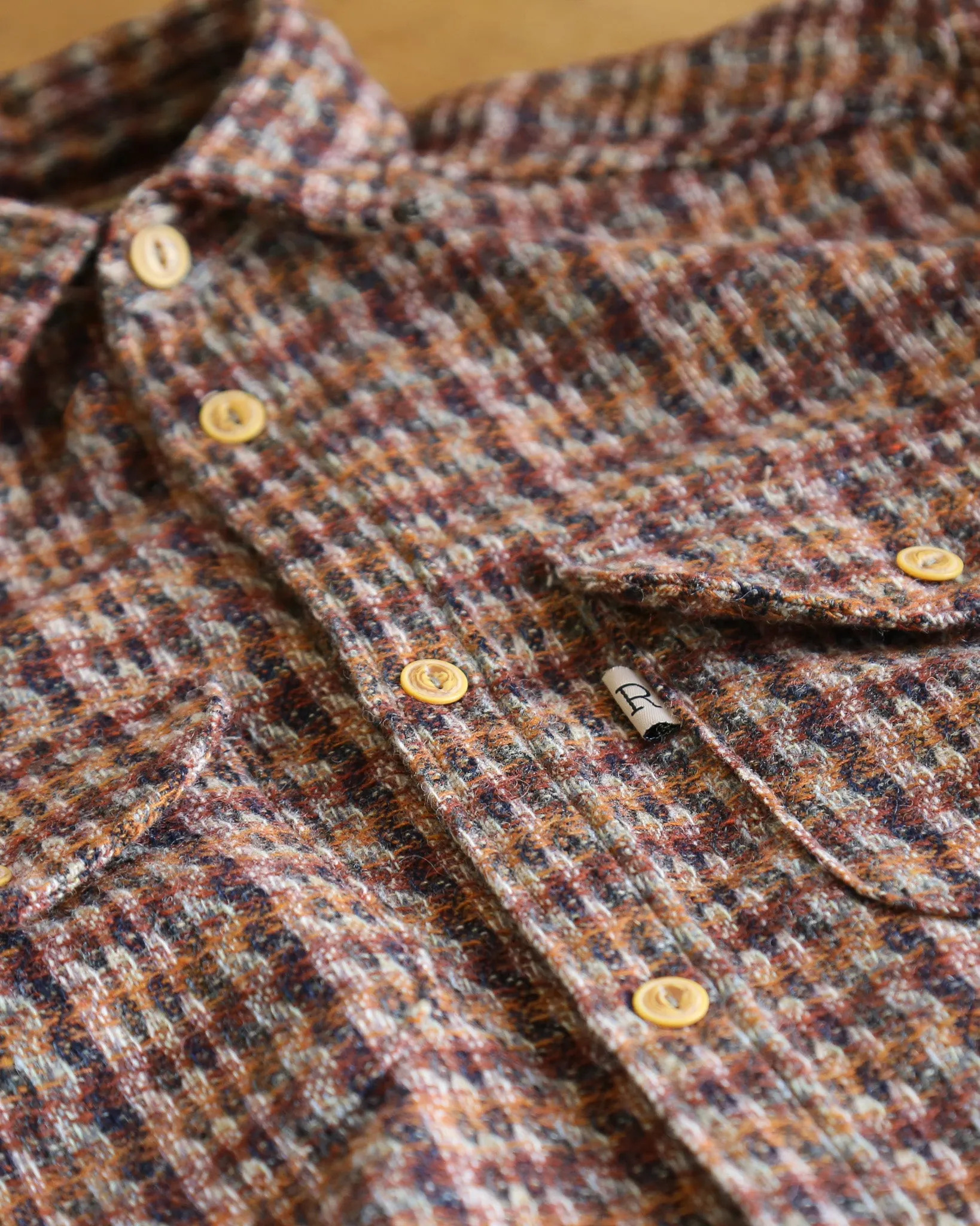 Eliminator Japanese 7 Oz Tweed-Wool Shirt sold by Railcar product image thumbnail 5