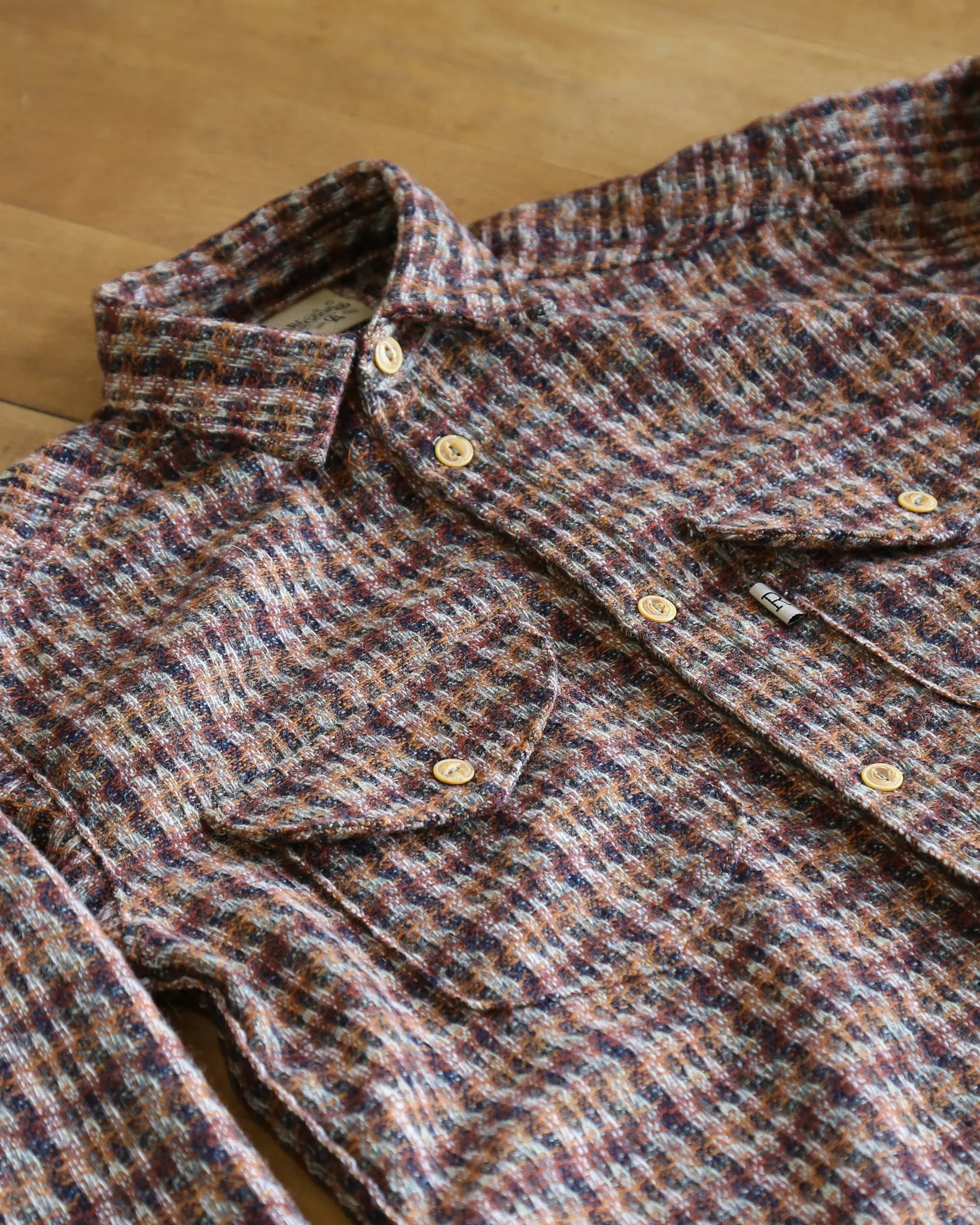 Eliminator Japanese 7 Oz Tweed-Wool Shirt sold by Railcar product image thumbnail 2
