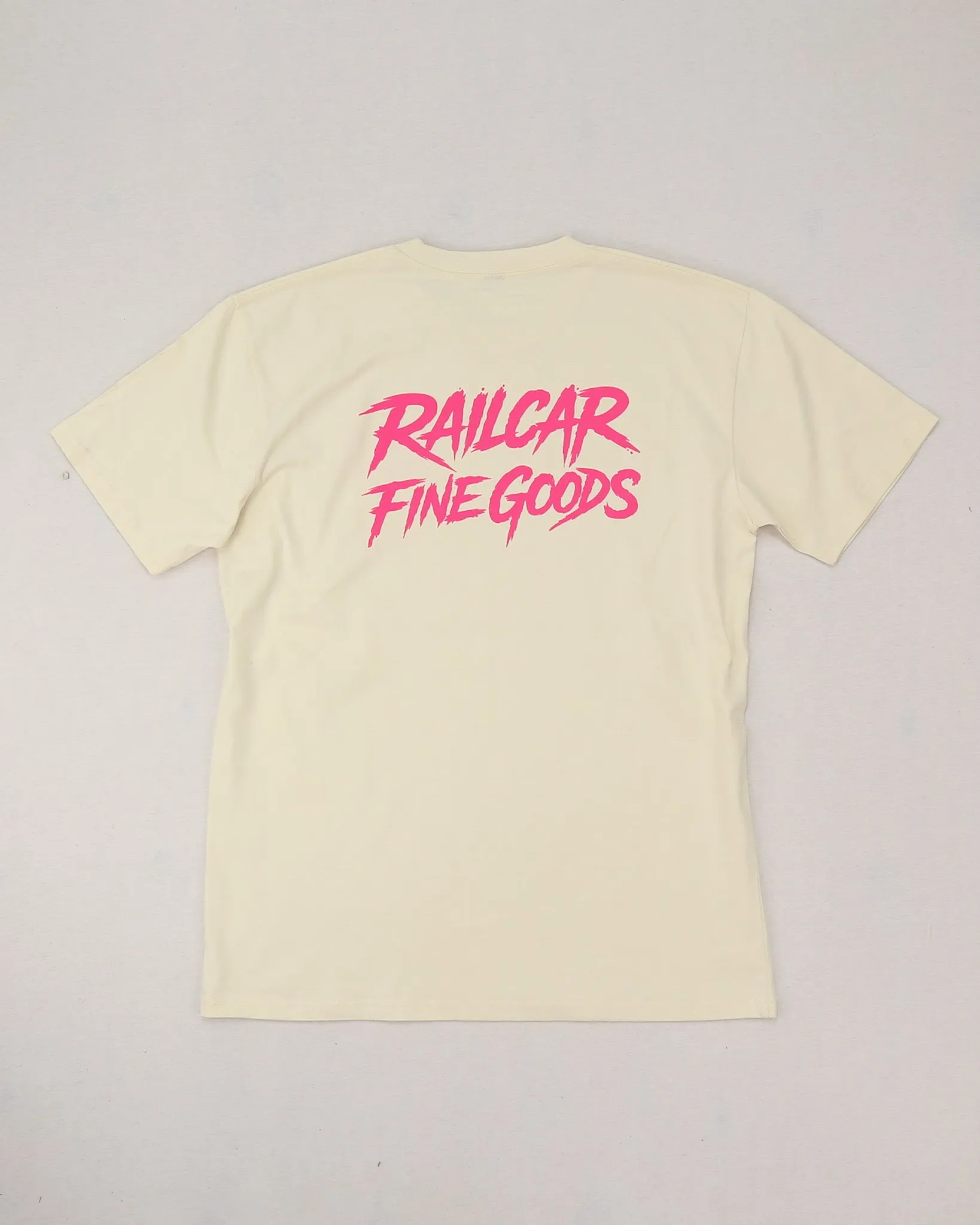 Dirtwave Ecru 6.4 Oz Graphic Tee Shirt sold by Railcar product image thumbnail 2