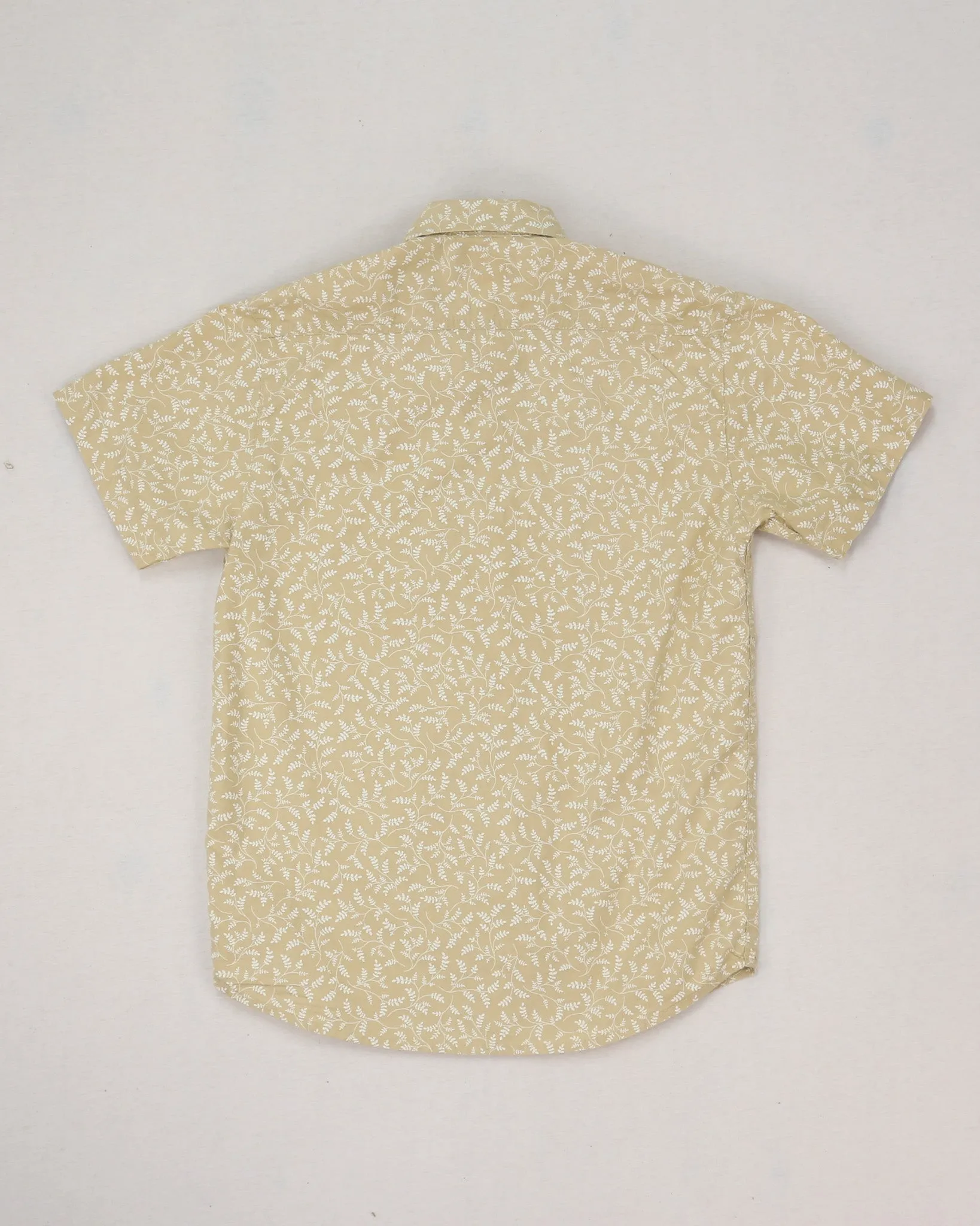 Outrunner Printed Fern Leaves Sand Short Sleeve Shirt (Limited Pre-Order) sold by Railcar product image thumbnail 4