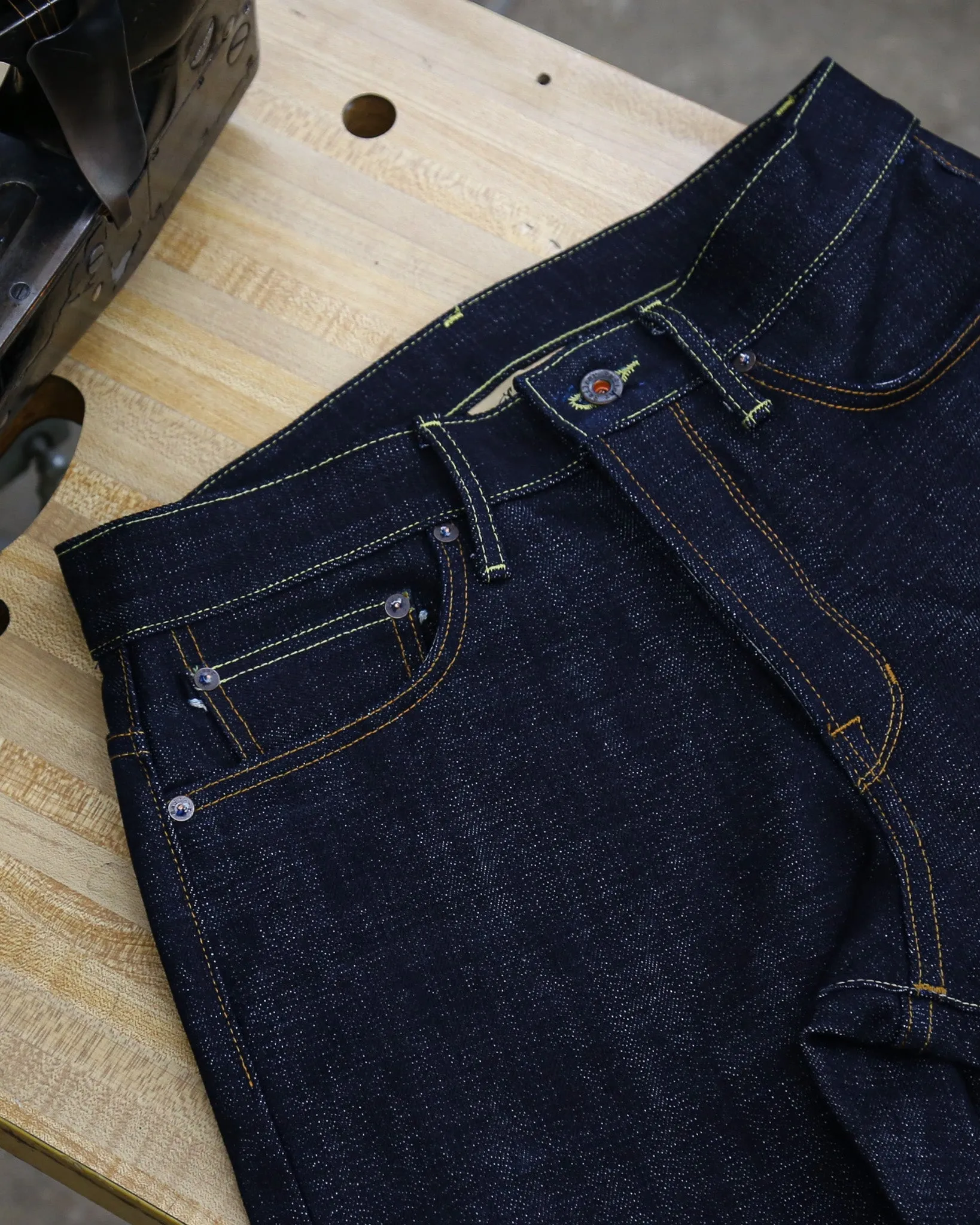 Rebels X134 Straight Leg 21 Oz Indigo Heavy Weight Selvedge sold by Railcar