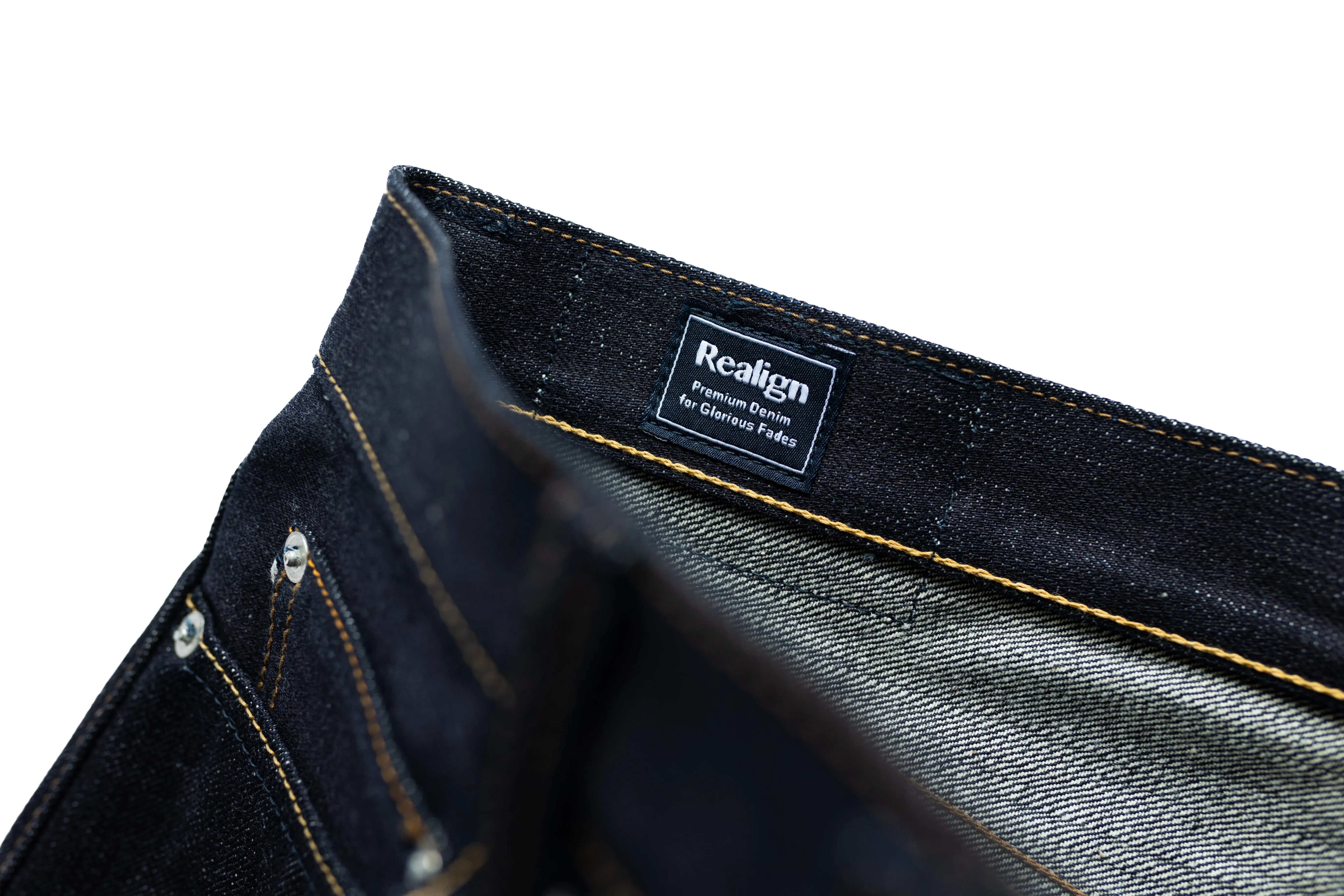 Tapered Yoshi 16 oz. Structure Selvedge sold by Realign Denim product image thumbnail 5
