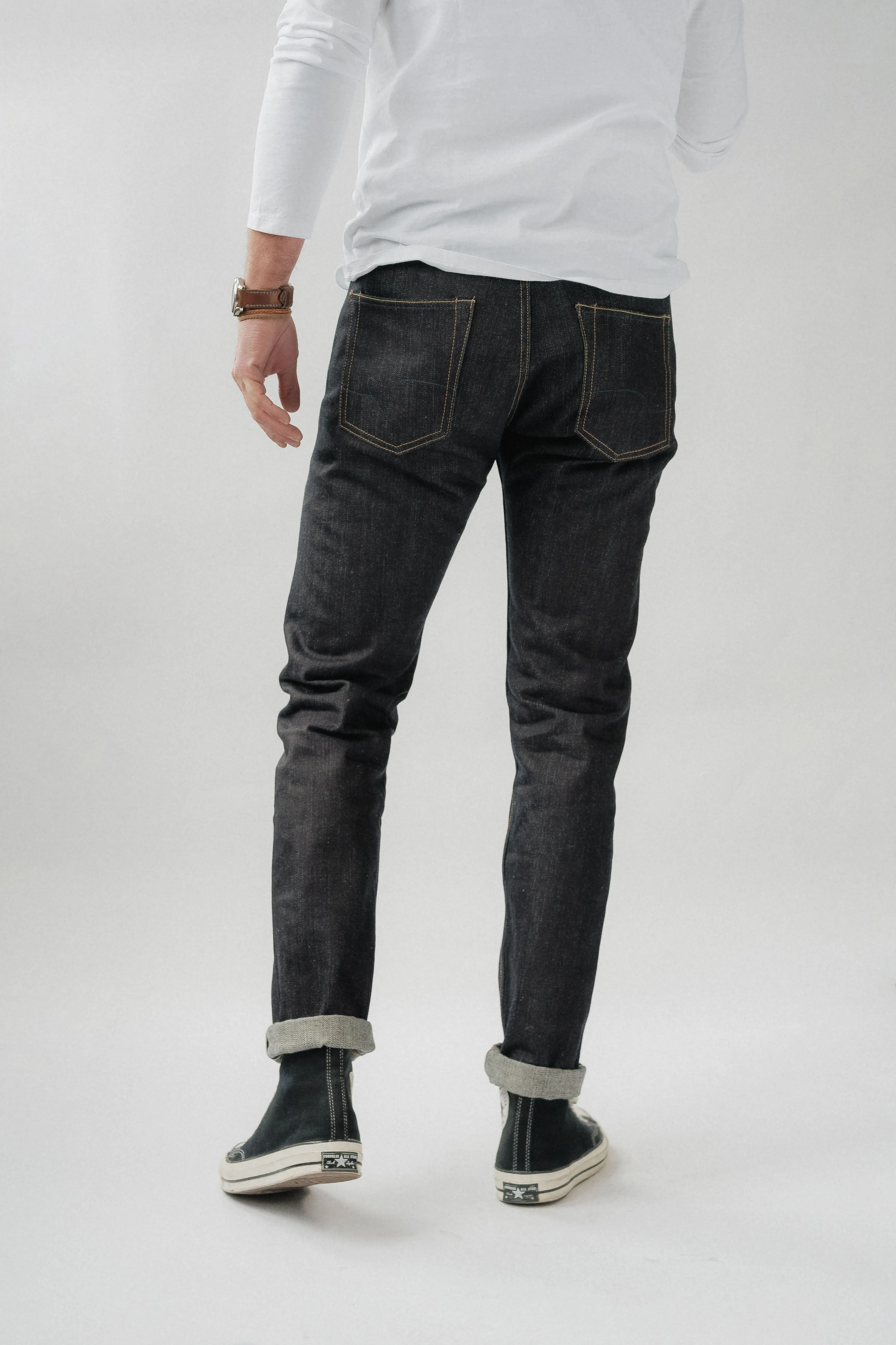 Tapered Yoshi 16 oz. Structure Selvedge sold by Realign Denim product image thumbnail 3