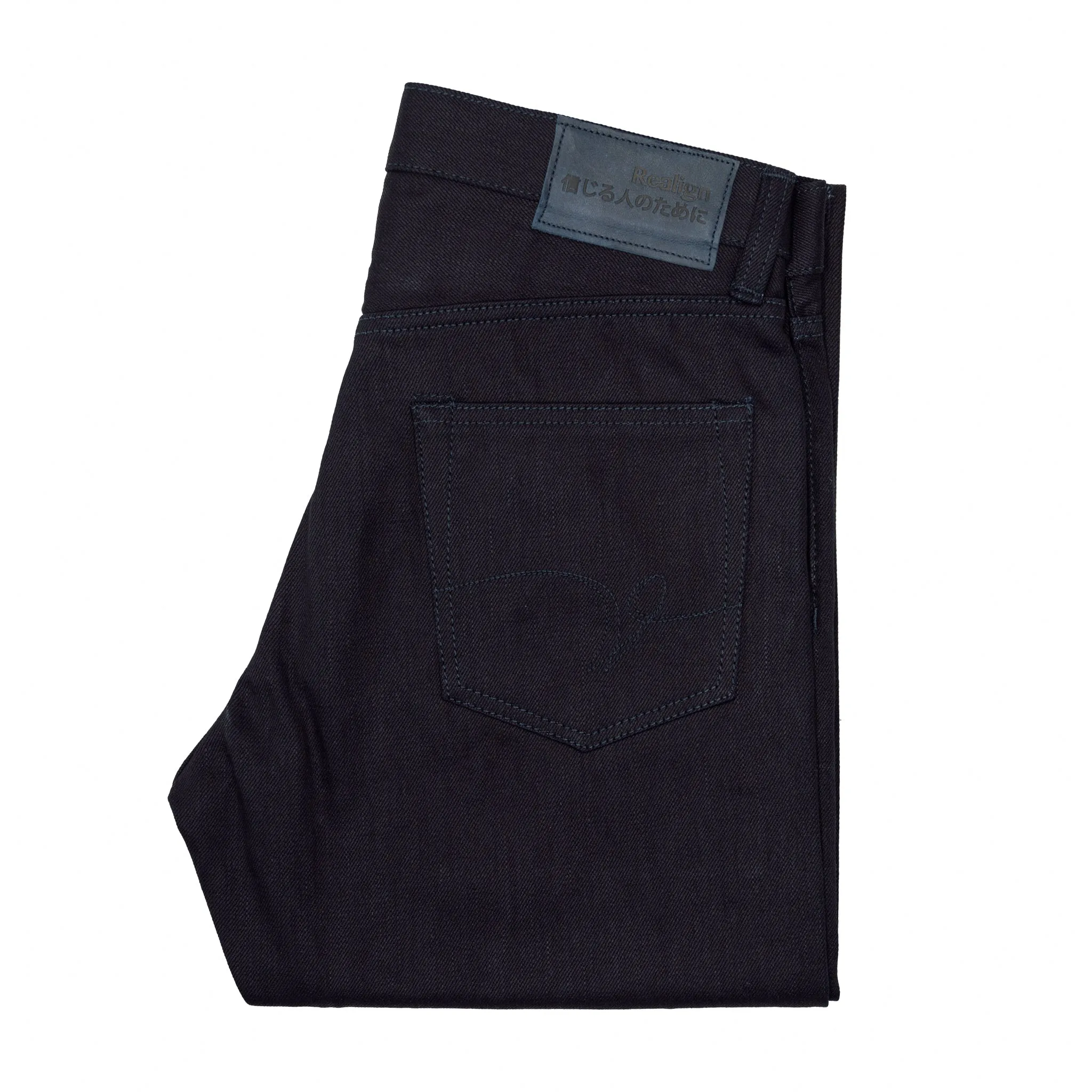 Regular Kenji 14 oz. Double Indigo II sold by Realign Denim