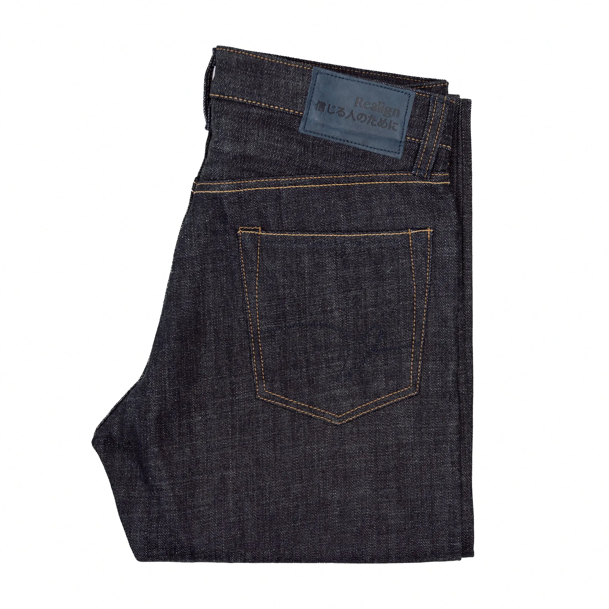 Regular Kenji 17 oz. Atsude Selvedge sold by Realign Denim