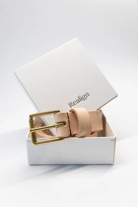 Beruto Belt - Natural sold by Realign Denim