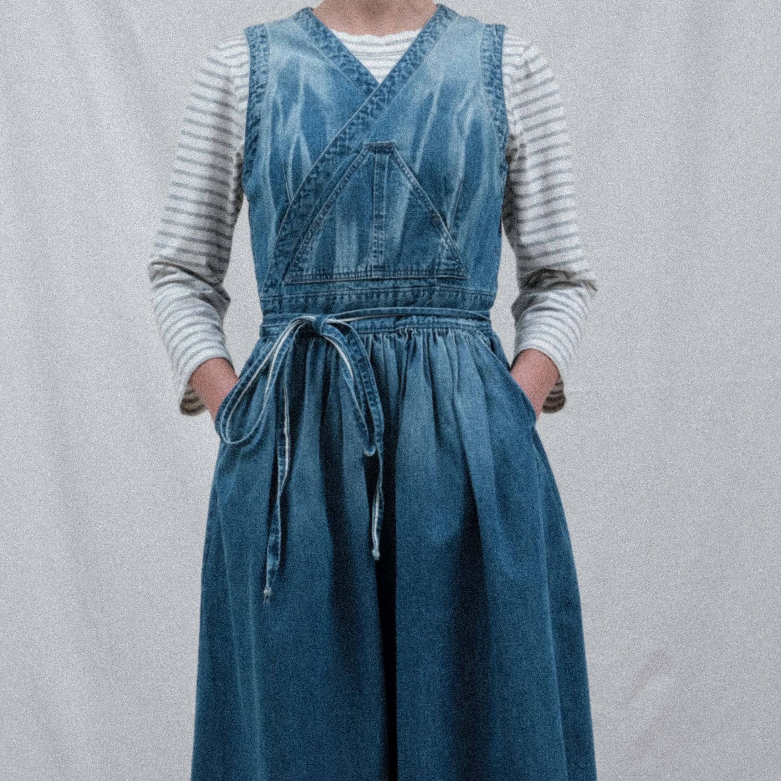 RC DF-DS6024-VW Denim Dress Ladies sold by RedCloud Overall product image thumbnail 3