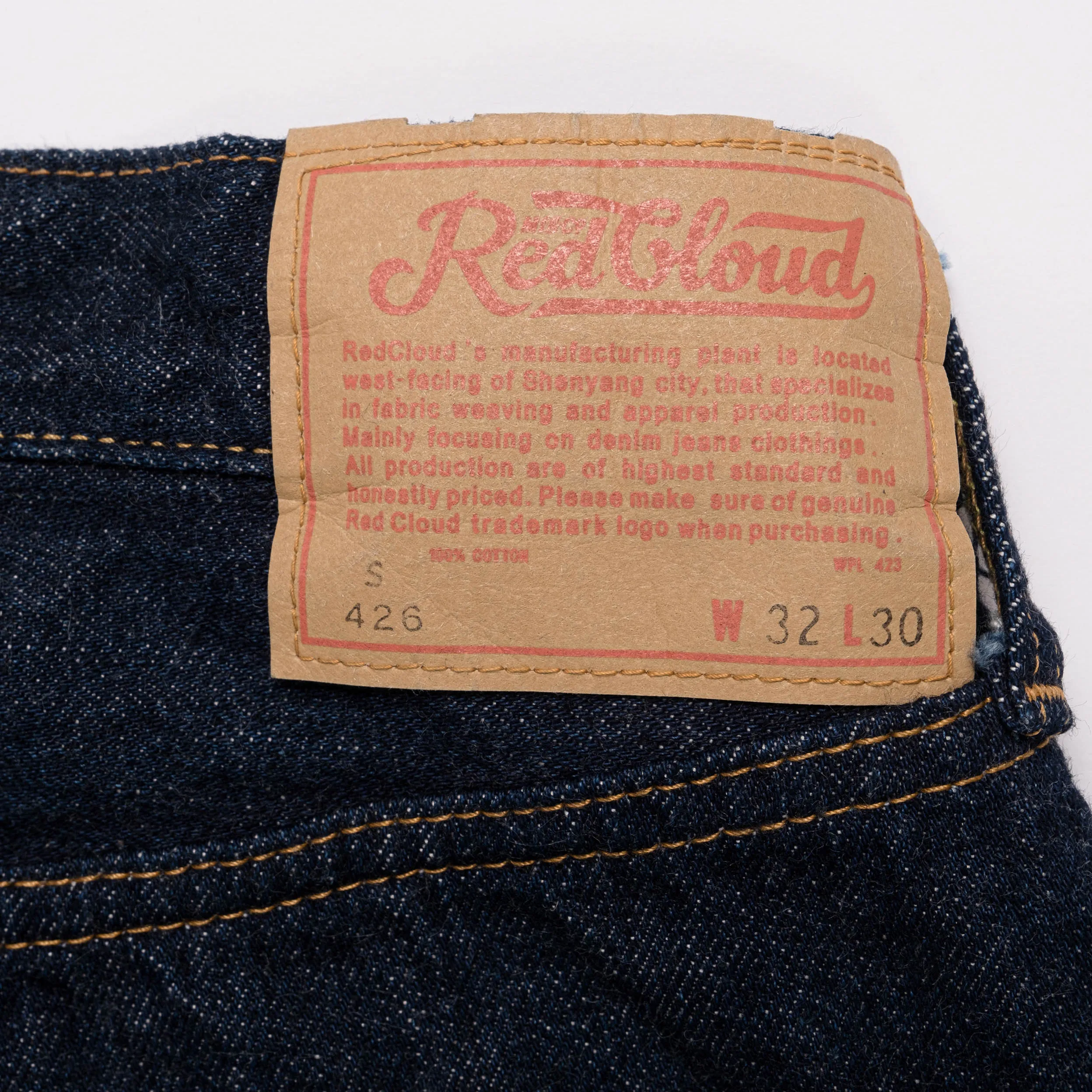 RC 426S 1960s Denim Jeans sold by RedCloud Overall product image thumbnail 5