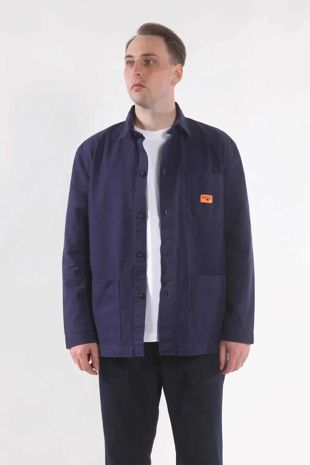 CANVAS CHORE SHIRT Navy sold by REVOLVR Menswear product image thumbnail 2