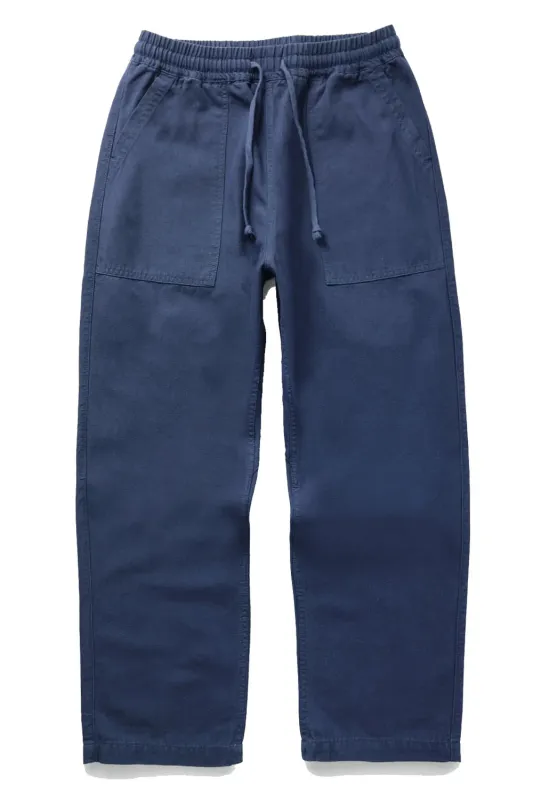 CANVAS CHEF PANT Navy sold by REVOLVR Menswear