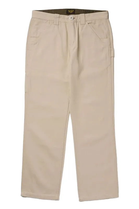 BISON CANVAS PANT Stone sold by REVOLVR Menswear