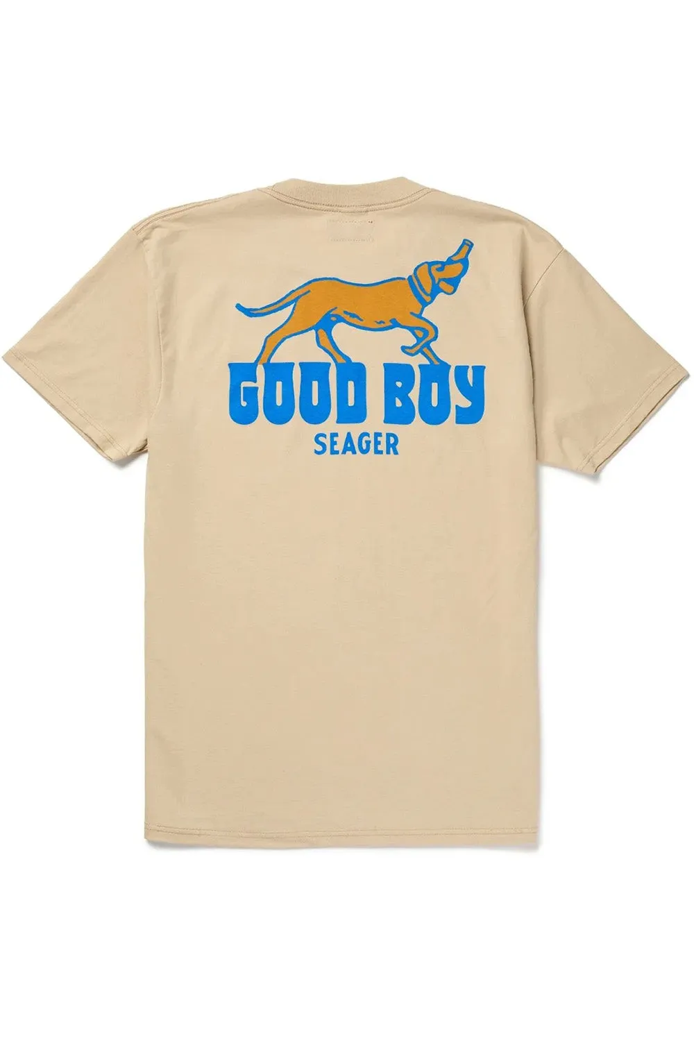 GOOD BOY TEE Cream sold by REVOLVR Menswear product image thumbnail 2