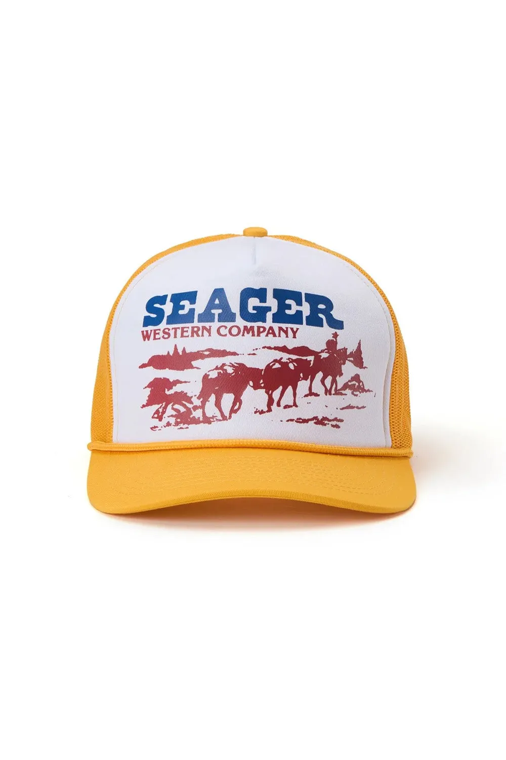 PACK MULE SNAPBACK Yellow/Cream sold by REVOLVR Menswear product image thumbnail 2