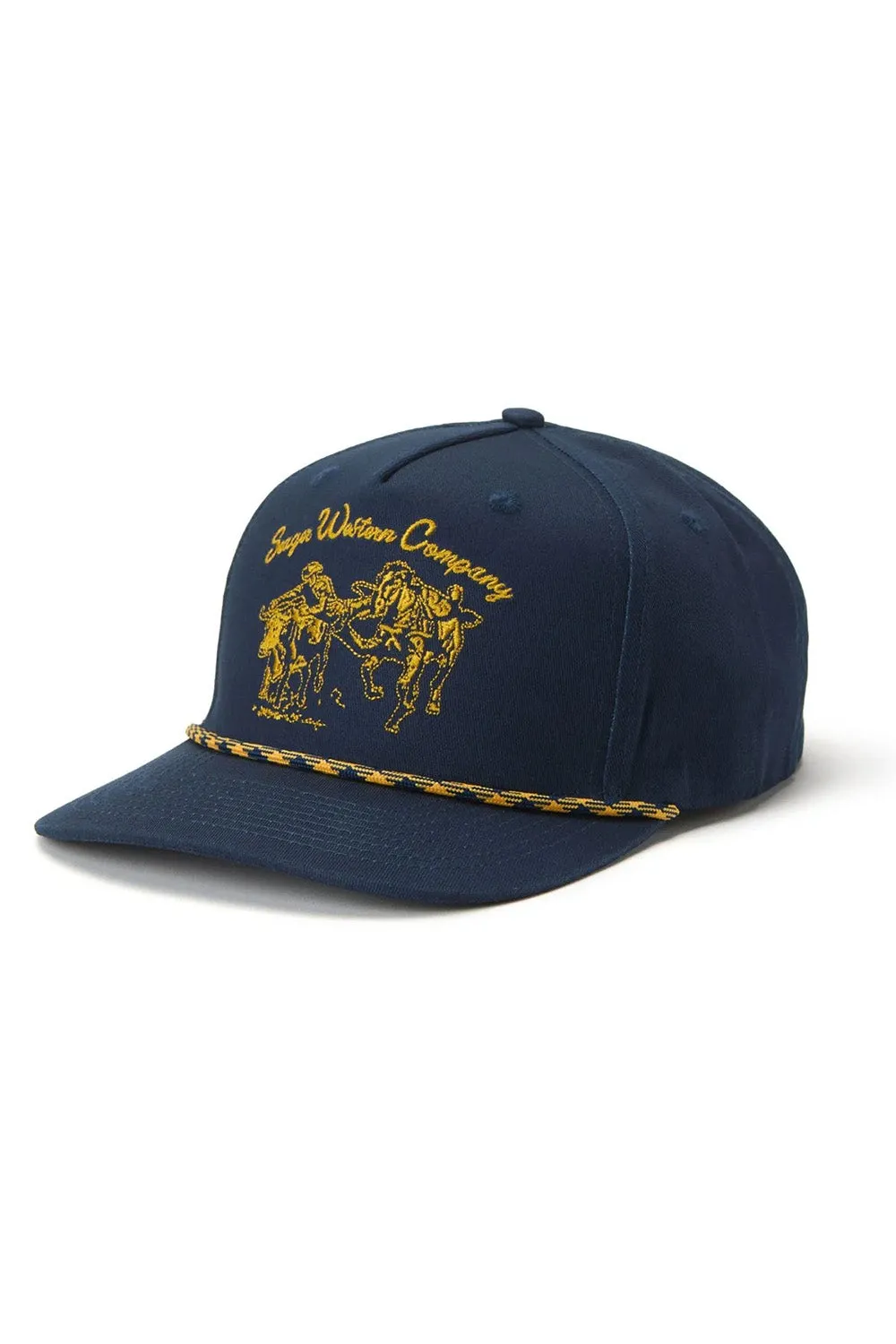 LOS RIOS CANVAS SNAPBACK Navy sold by REVOLVR Menswear