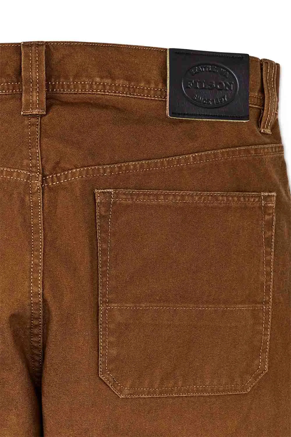 DRY TIN 5 POCKET PANT Whiskey sold by REVOLVR Menswear product image thumbnail 4