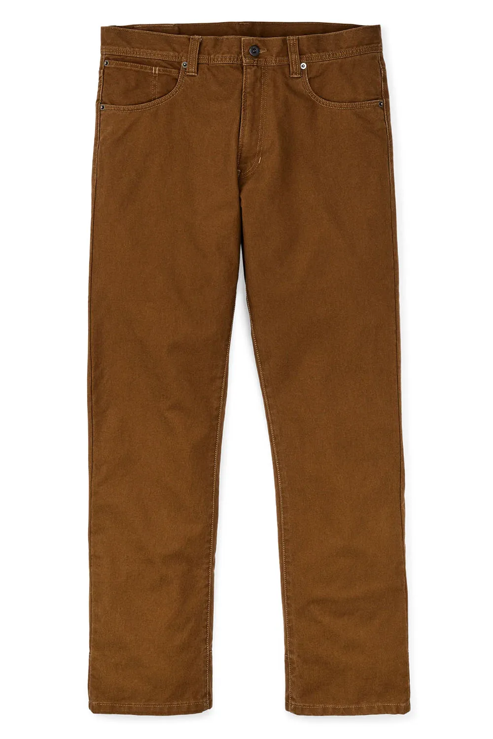 DRY TIN 5 POCKET PANT Whiskey sold by REVOLVR Menswear
