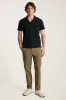 JOHNNY COLLAR POLO Jet Black sold by REVOLVR Menswear
