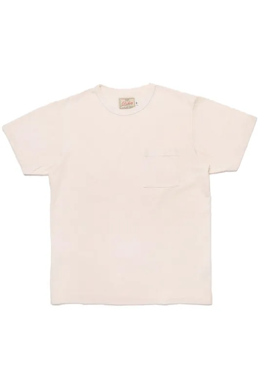 HEAVY DUTY POCKET TEE Natural sold by REVOLVR Menswear