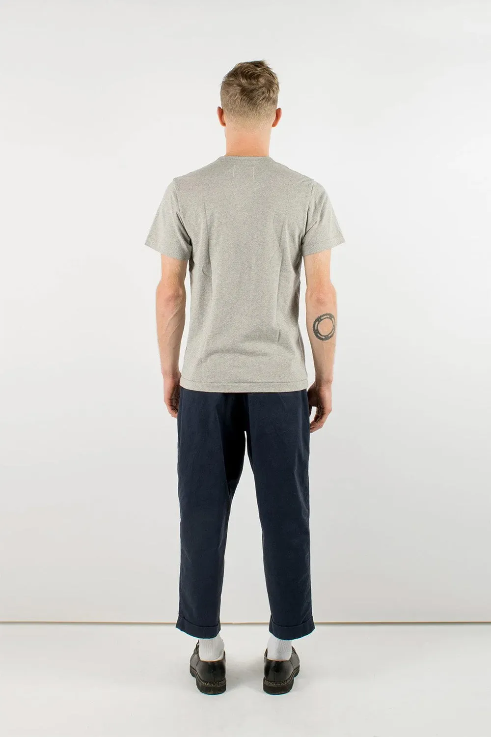 HEAVY DUTY POCKET TEE Heather Grey sold by REVOLVR Menswear product image thumbnail 3
