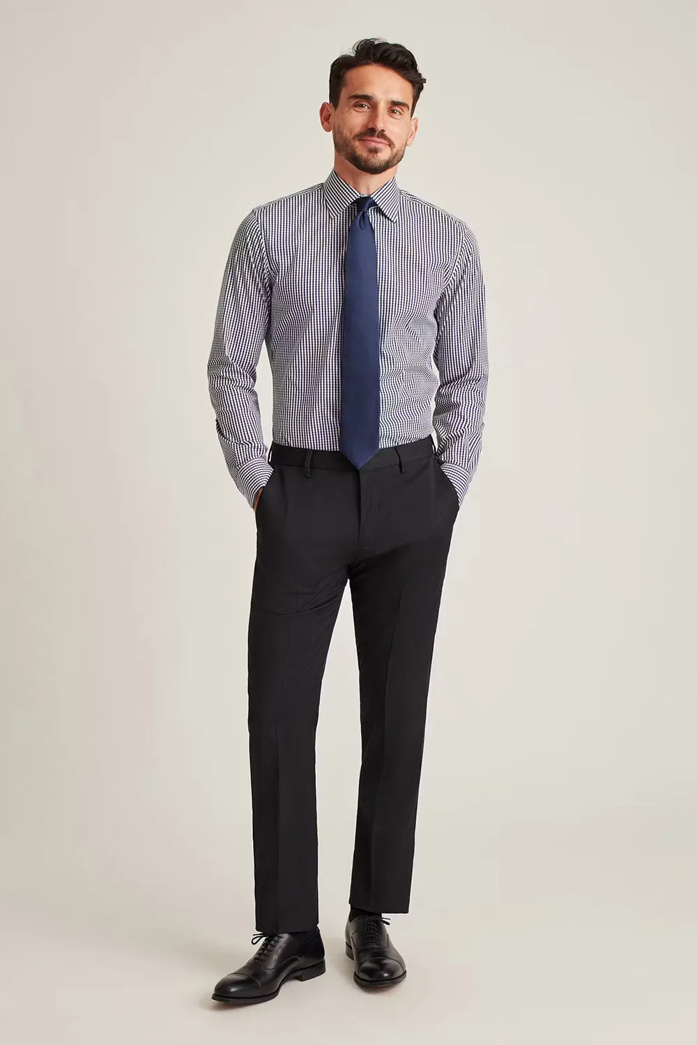 JETSETTER WOOL PANT Slim Charcoal sold by REVOLVR Menswear product image thumbnail 2