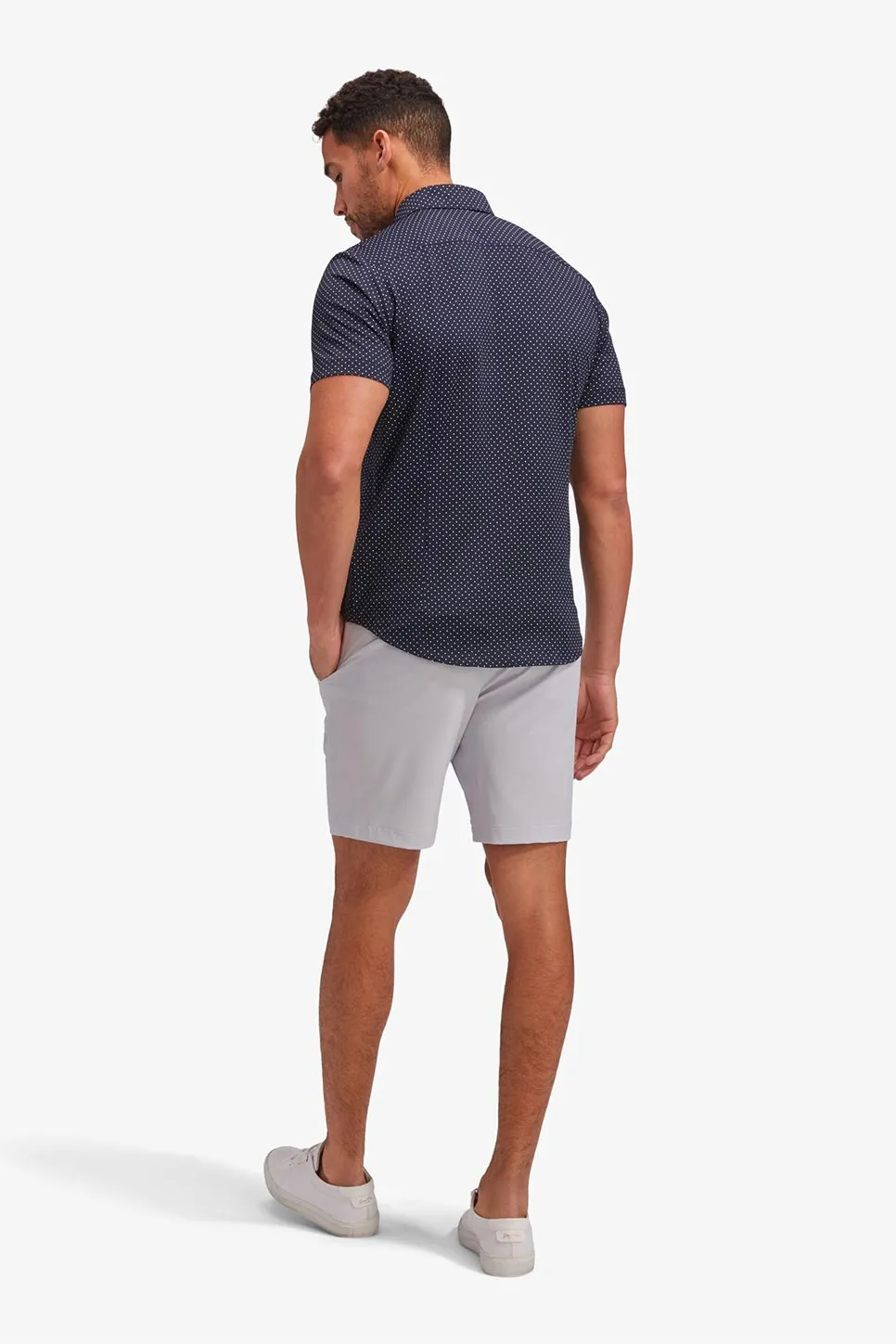 HALYARD SS Navy Dot Print sold by REVOLVR Menswear product image thumbnail 4