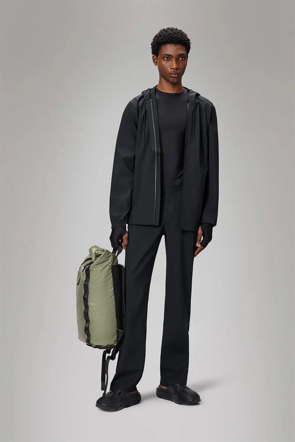 SUVA HARDSHELL JACKET Black sold by REVOLVR Menswear product image thumbnail 4