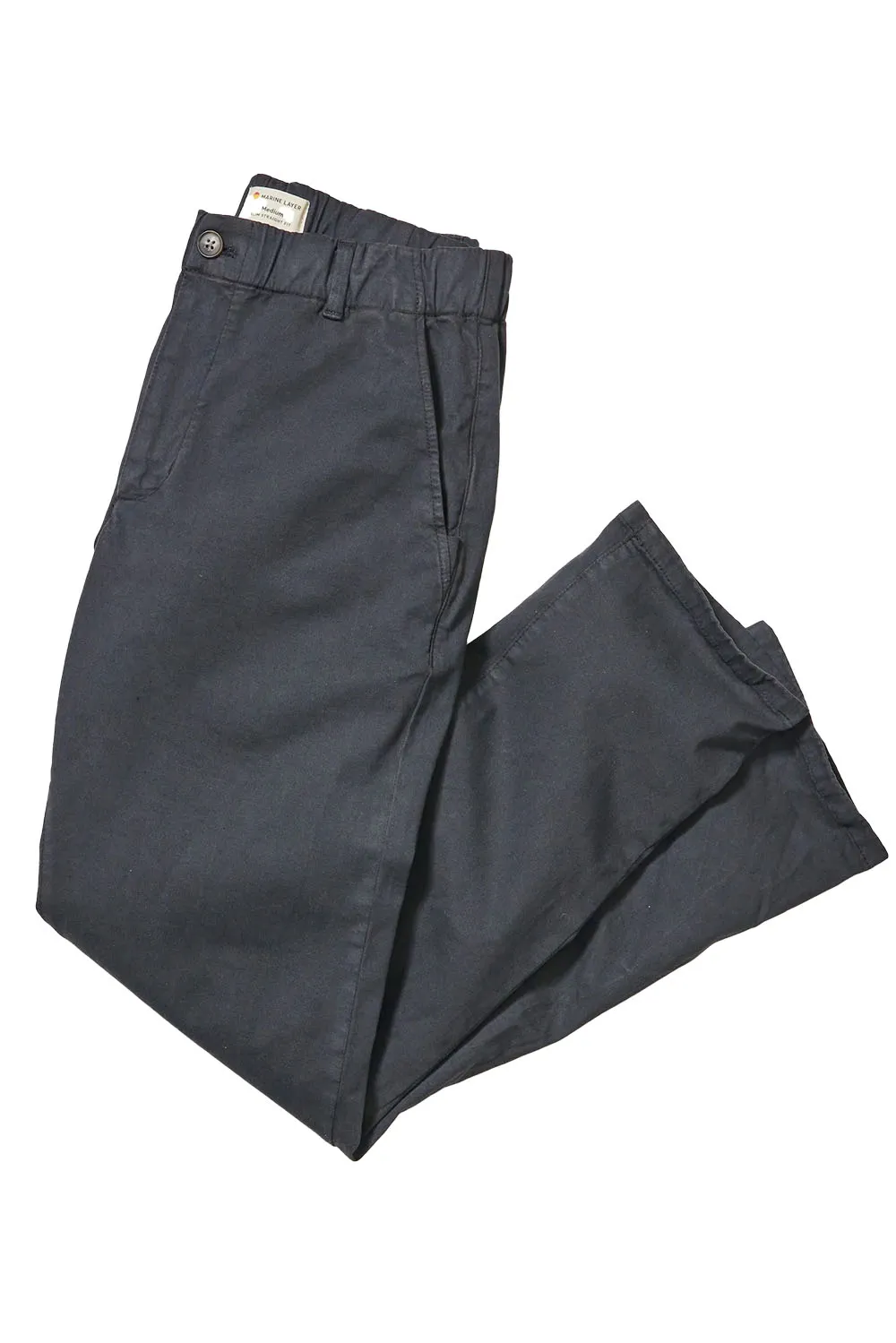 SATURDAY TWILL CHINO Washed Black sold by REVOLVR Menswear