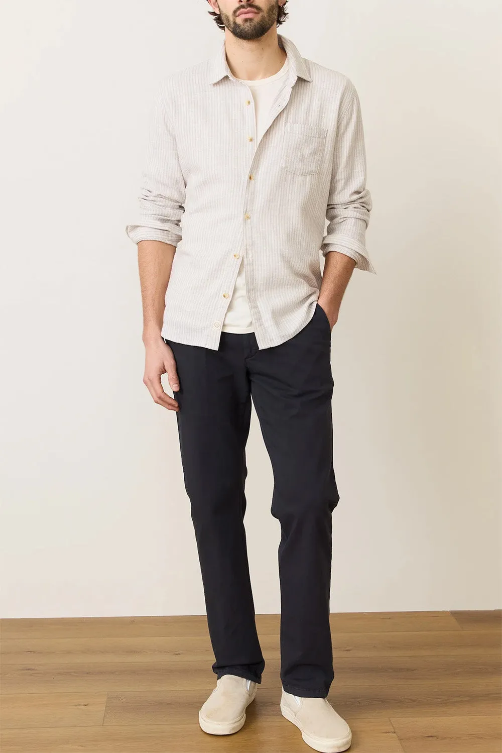SATURDAY TWILL CHINO Washed Black sold by REVOLVR Menswear product image thumbnail 2