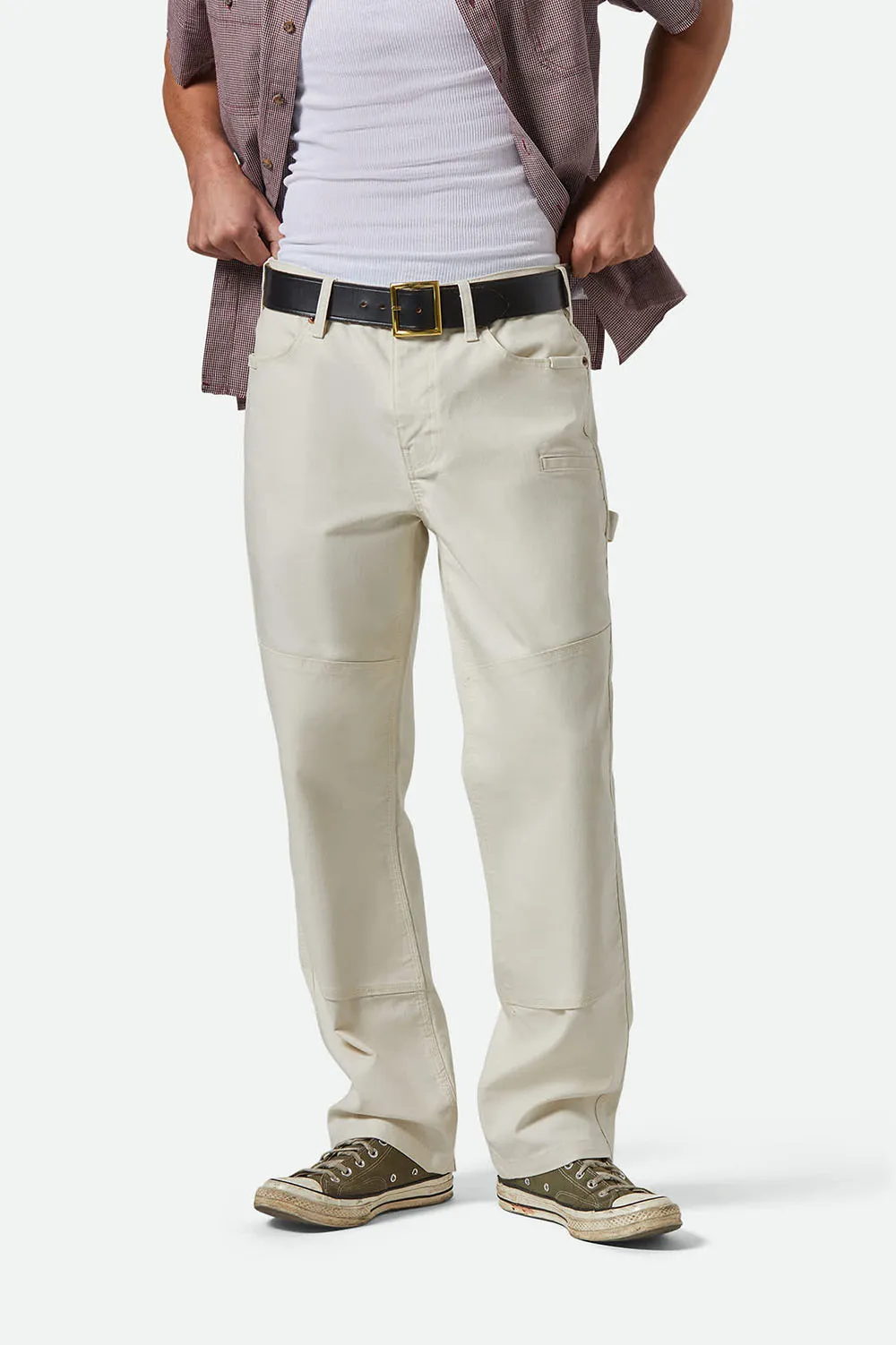 BUILDERS CARPENTER PANT Egret White sold by REVOLVR Menswear product image thumbnail 3