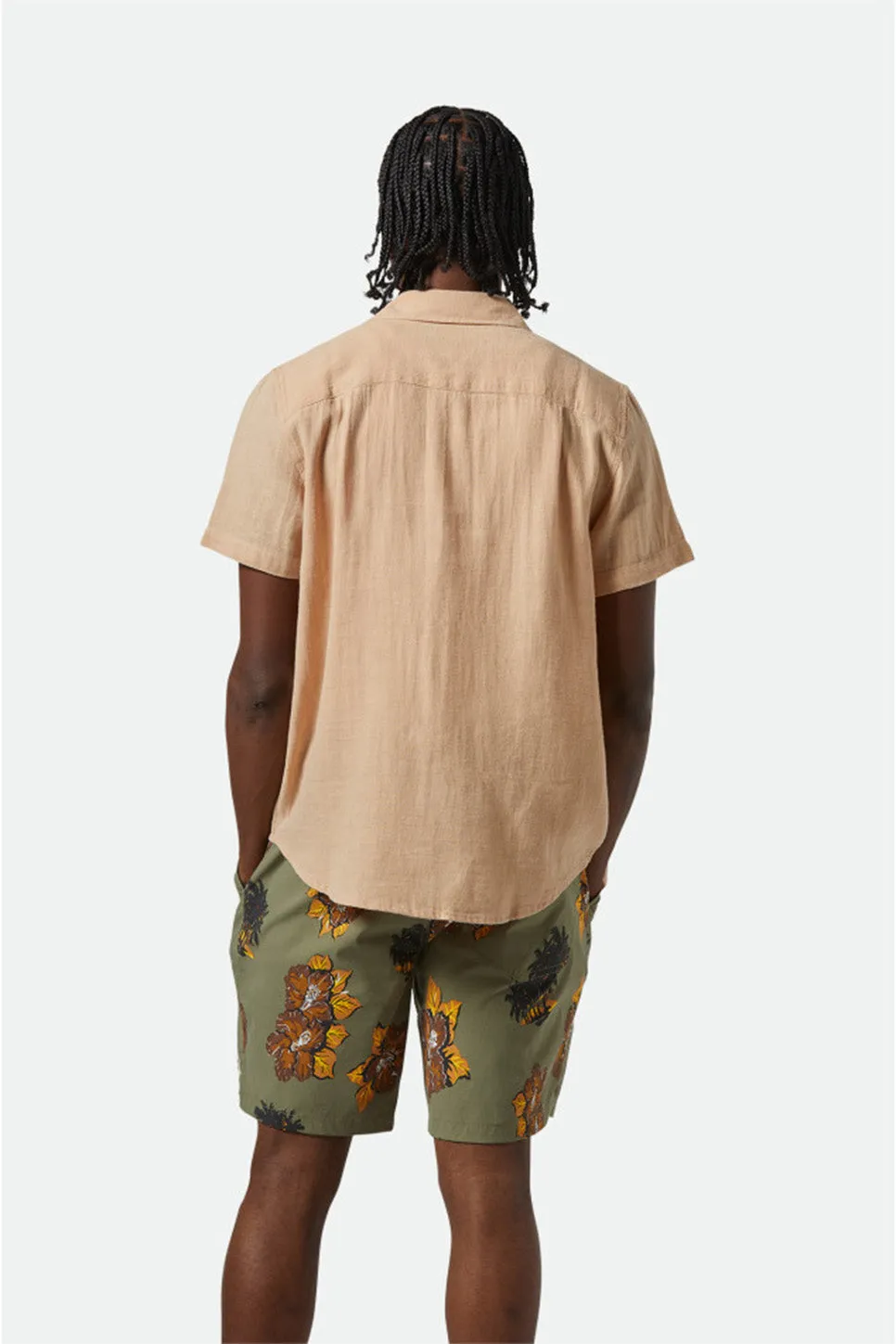 CHARTER ORGANIC COTTON SS Hazelnut sold by REVOLVR Menswear product image thumbnail 3