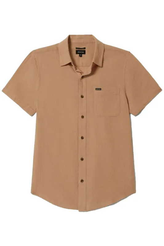CHARTER ORGANIC COTTON SS Hazelnut sold by REVOLVR Menswear