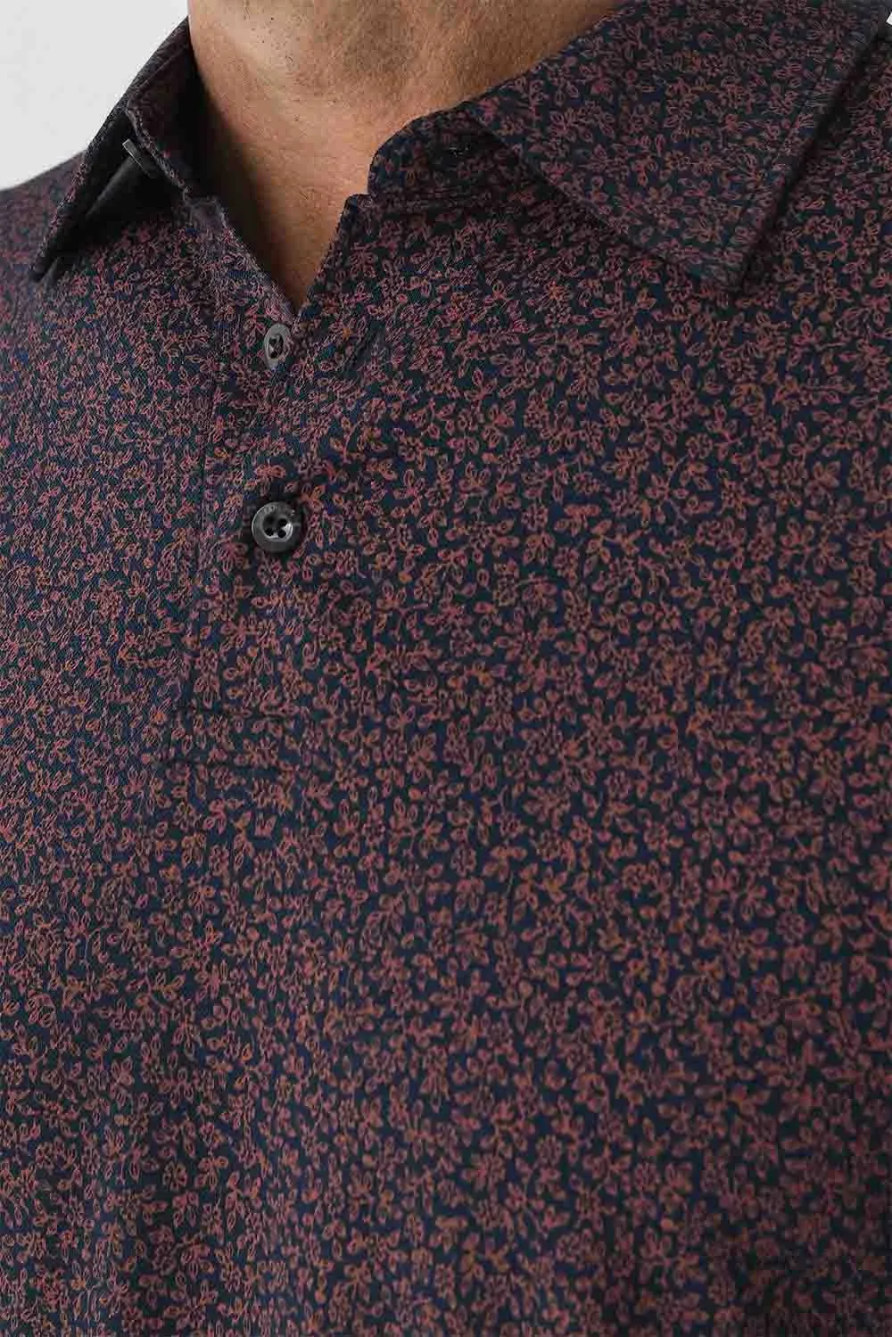 SS MOVEMENT PIQUE POLO Gamboa Summer Vines sold by REVOLVR Menswear product image thumbnail 5