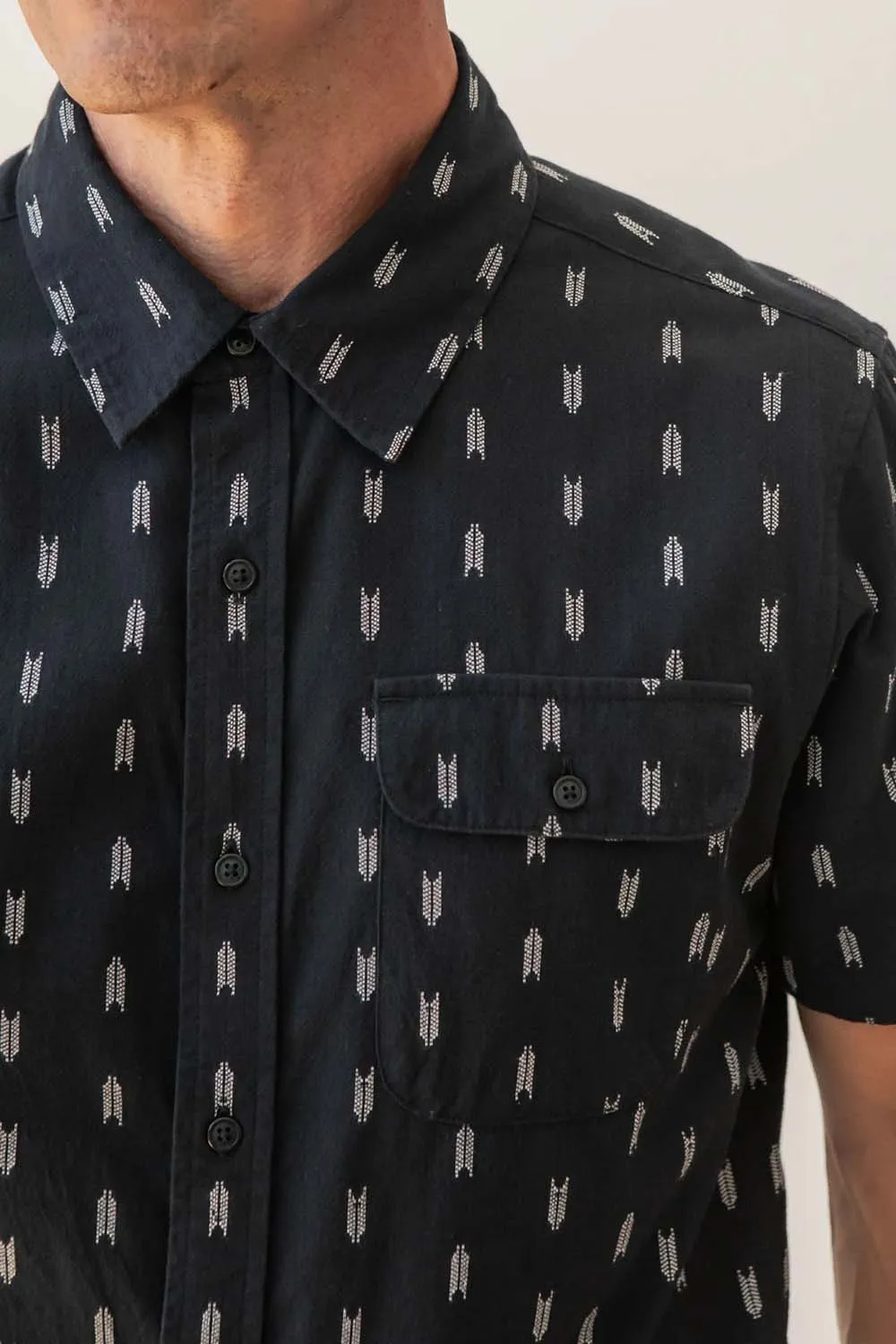 MARTEN SHIRT Onyx Arrows sold by REVOLVR Menswear product image thumbnail 5