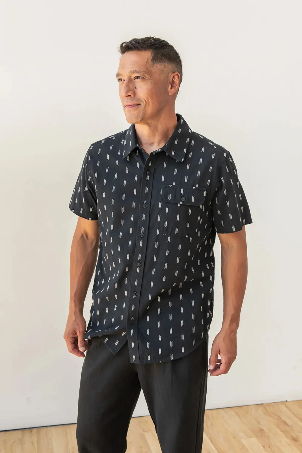 MARTEN SHIRT Onyx Arrows sold by REVOLVR Menswear product image thumbnail 2