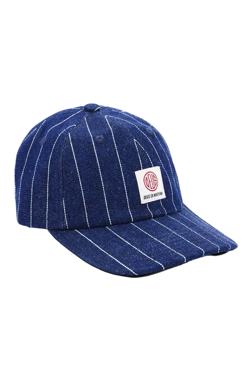DALLAS STRIPE CAP Indigo sold by REVOLVR Menswear