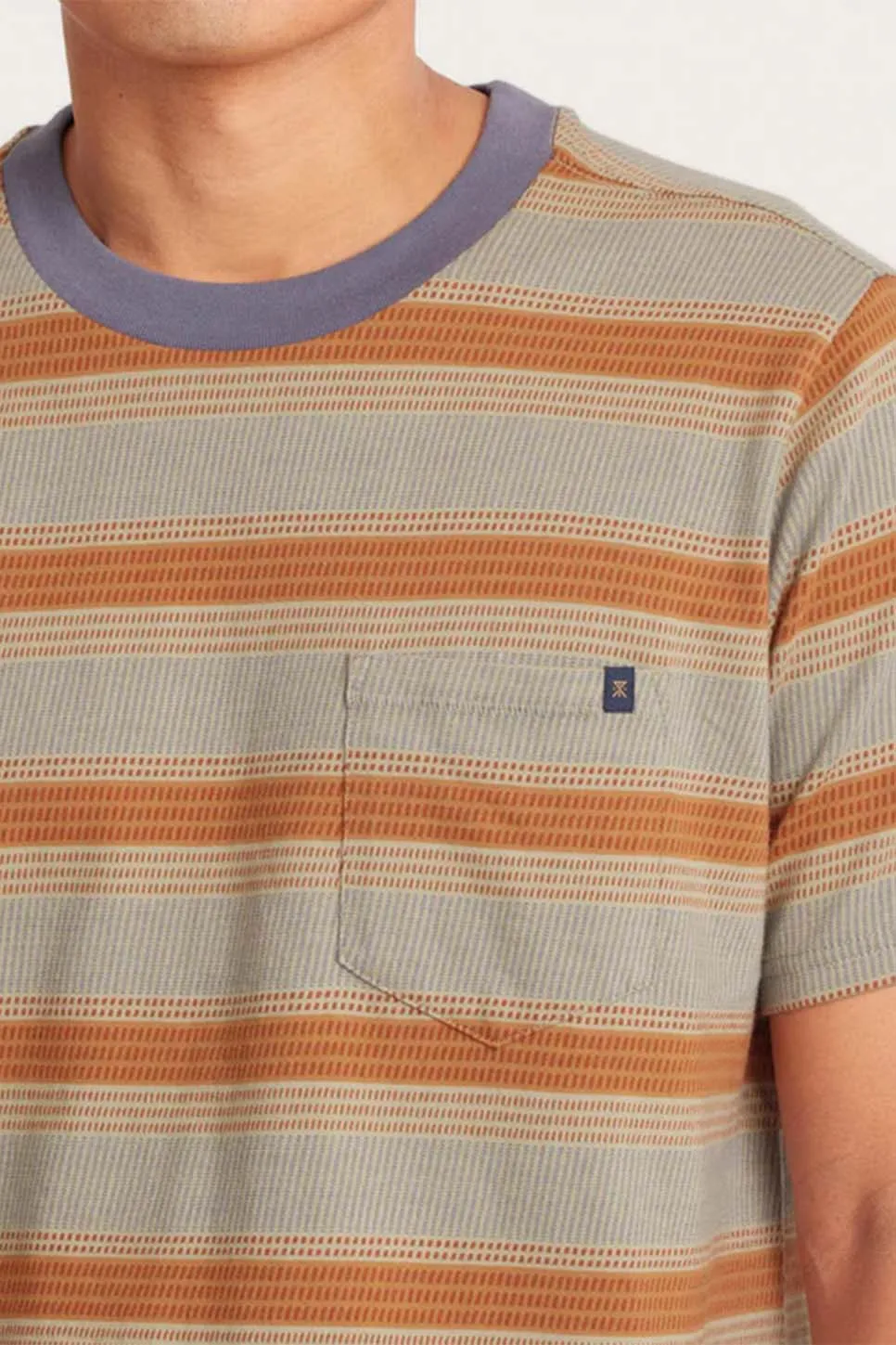 JOURNEY JACQUARD CREW Sage sold by REVOLVR Menswear product image thumbnail 4