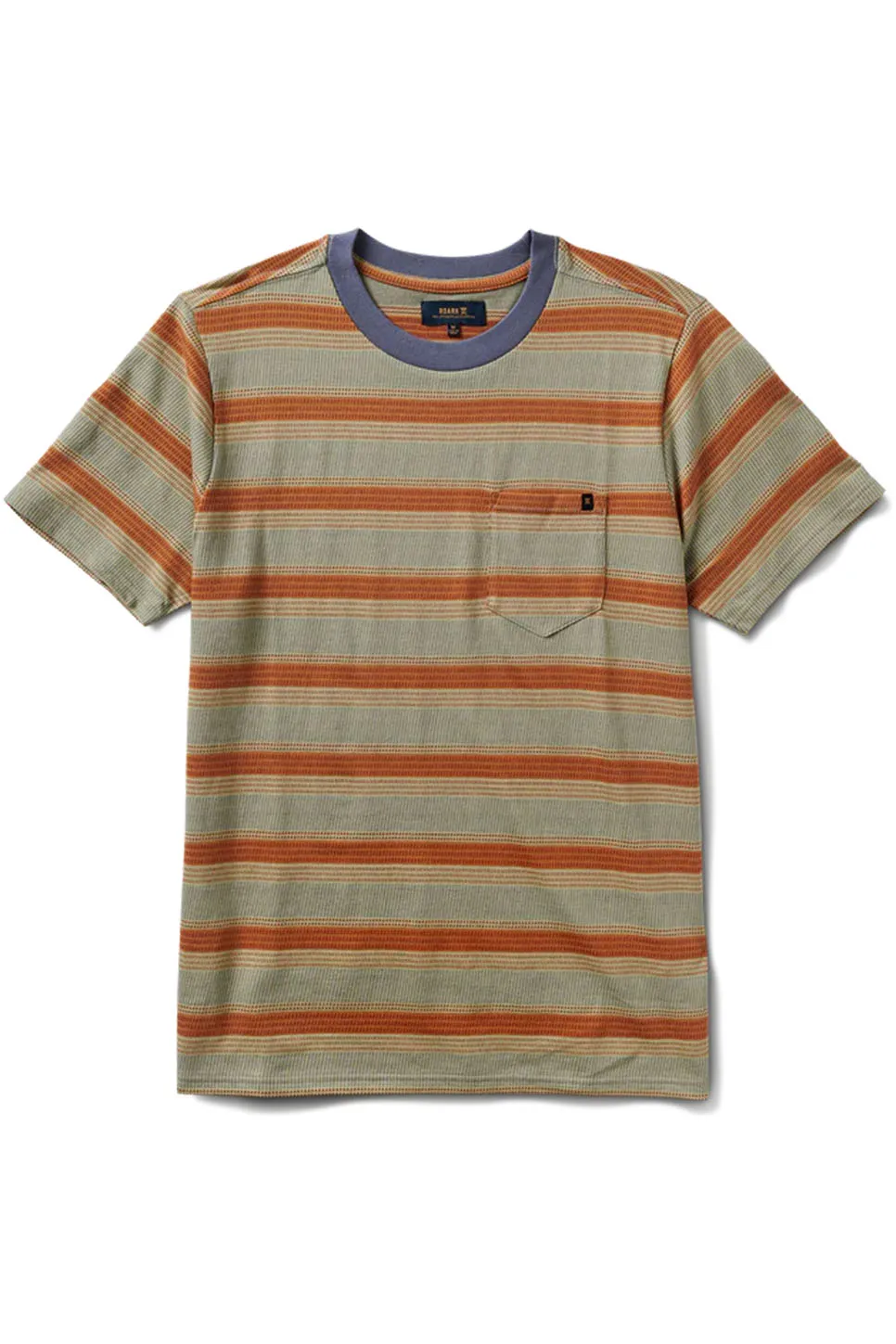 JOURNEY JACQUARD CREW Sage sold by REVOLVR Menswear