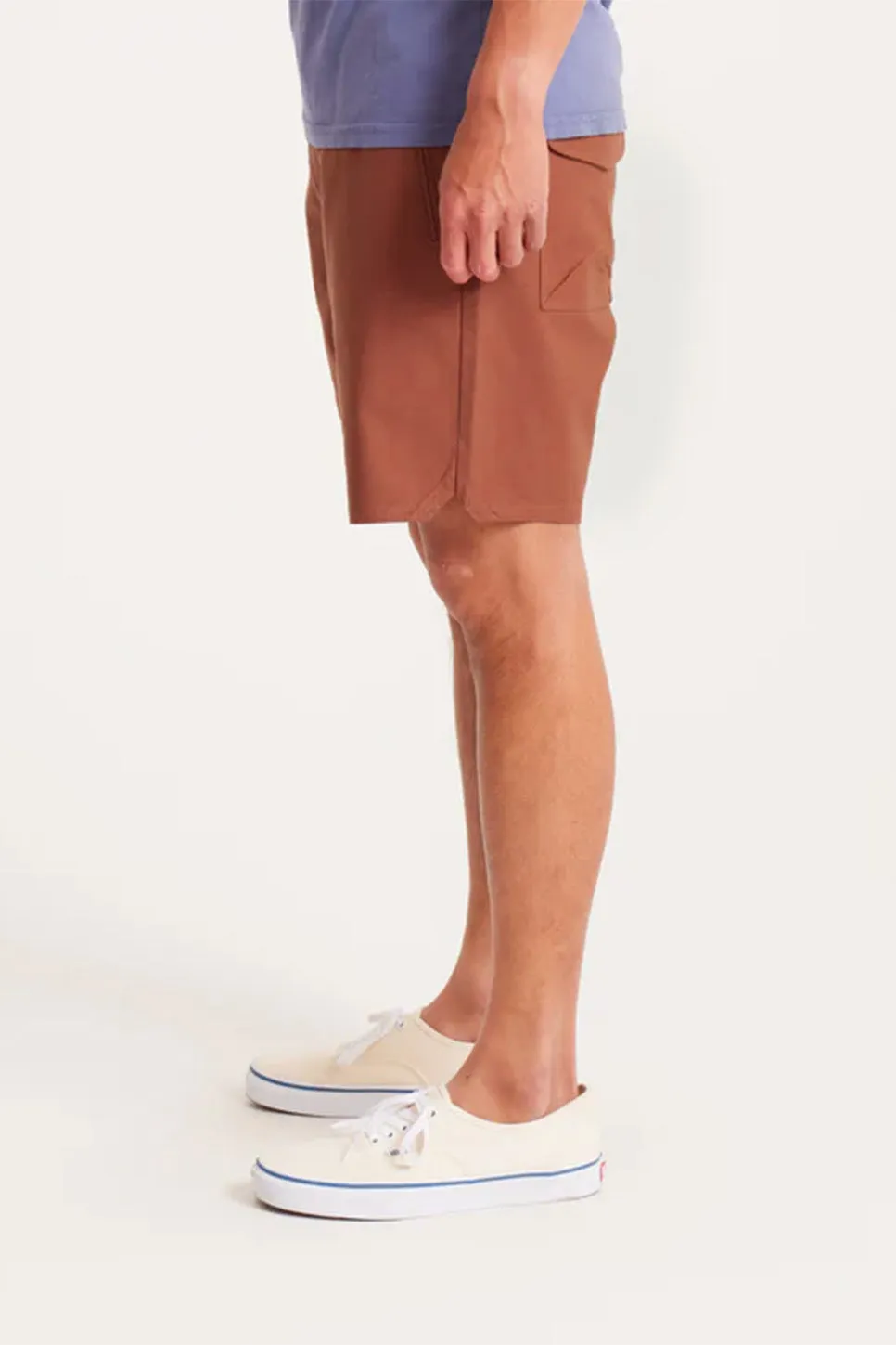 LAYOVER TRAVELER 18" SHORT Ochre Red sold by REVOLVR Menswear product image thumbnail 3